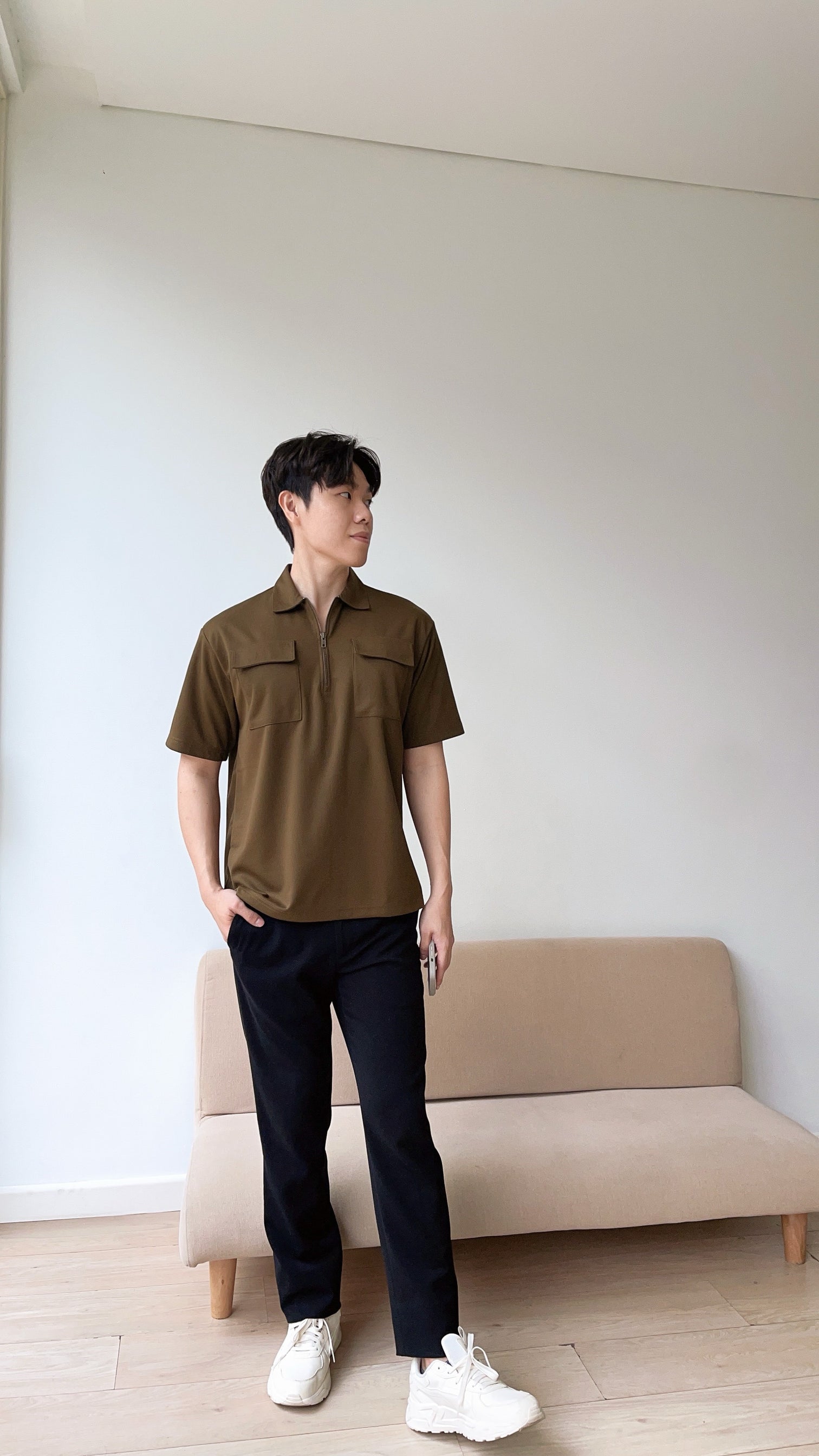 Kemeja Lengan Pendek Pria