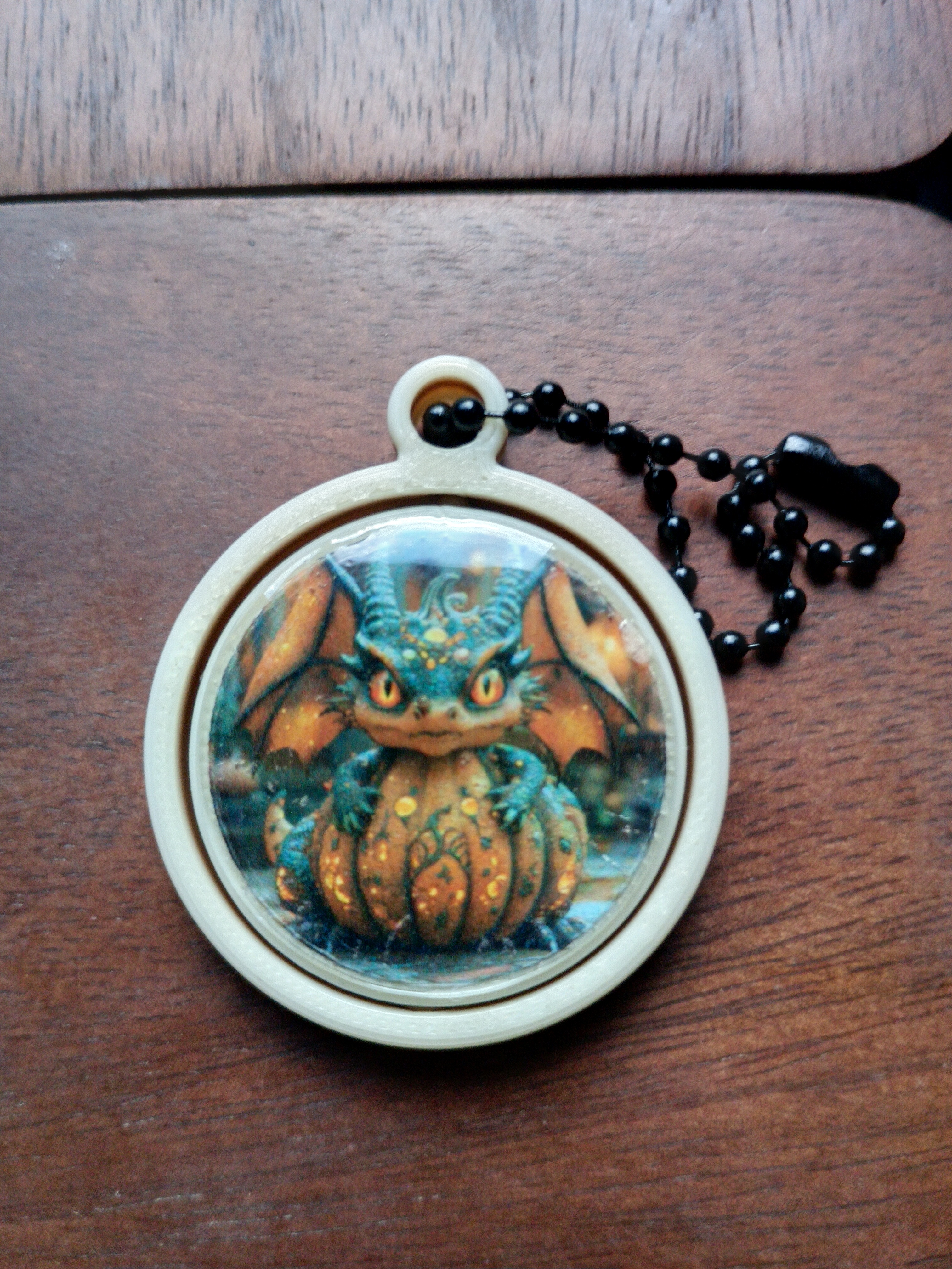 Porte-clé gyroscopique