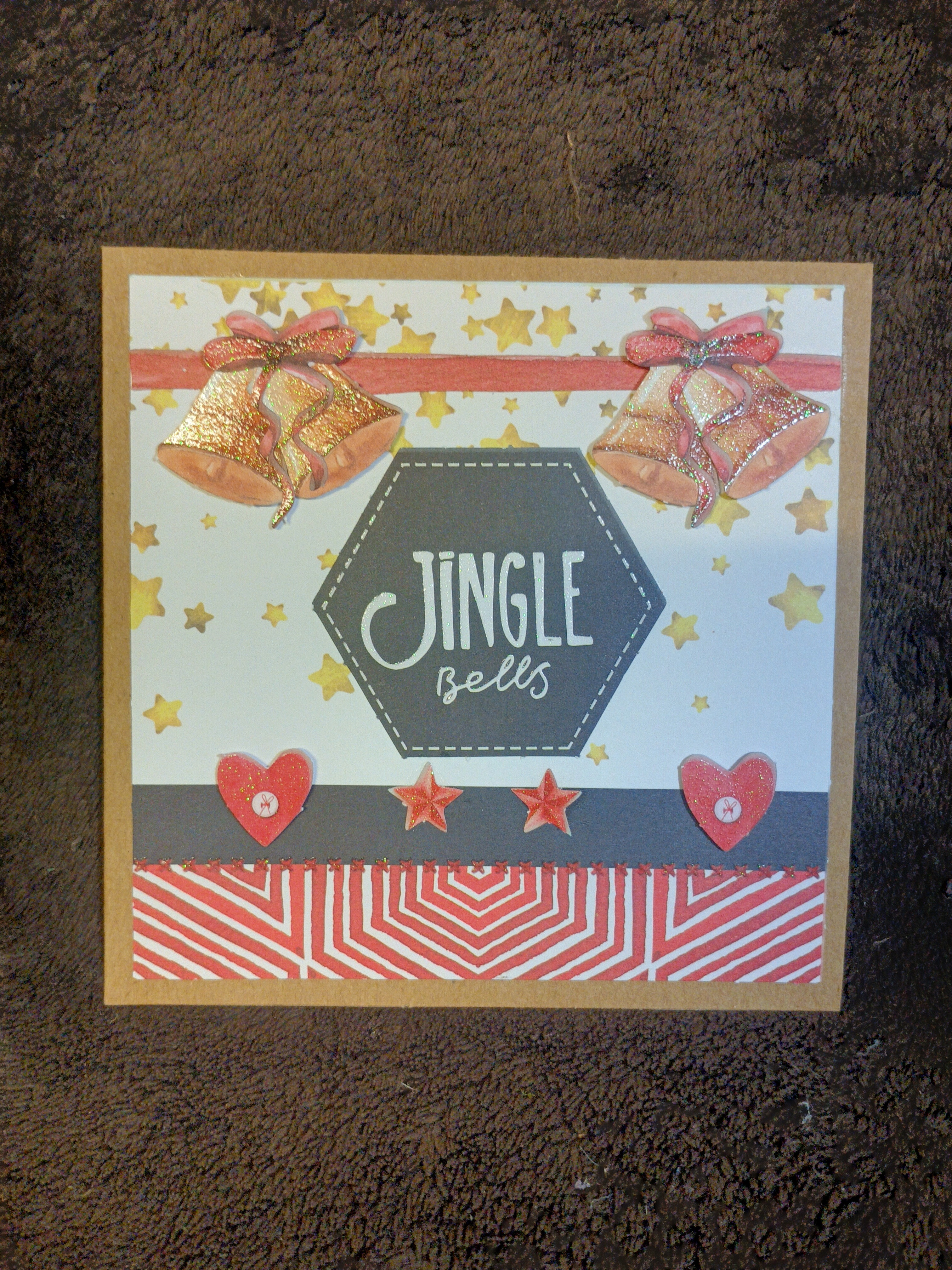 Carte de Noël Jingle Bells
