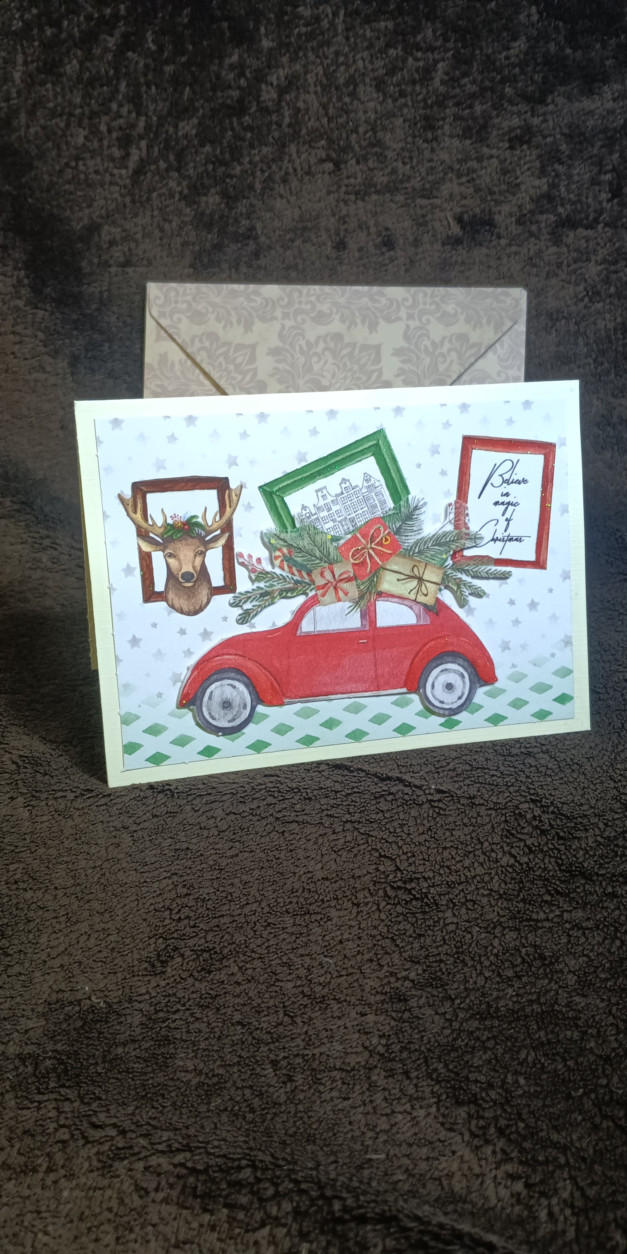 Carte de vœux de Noël