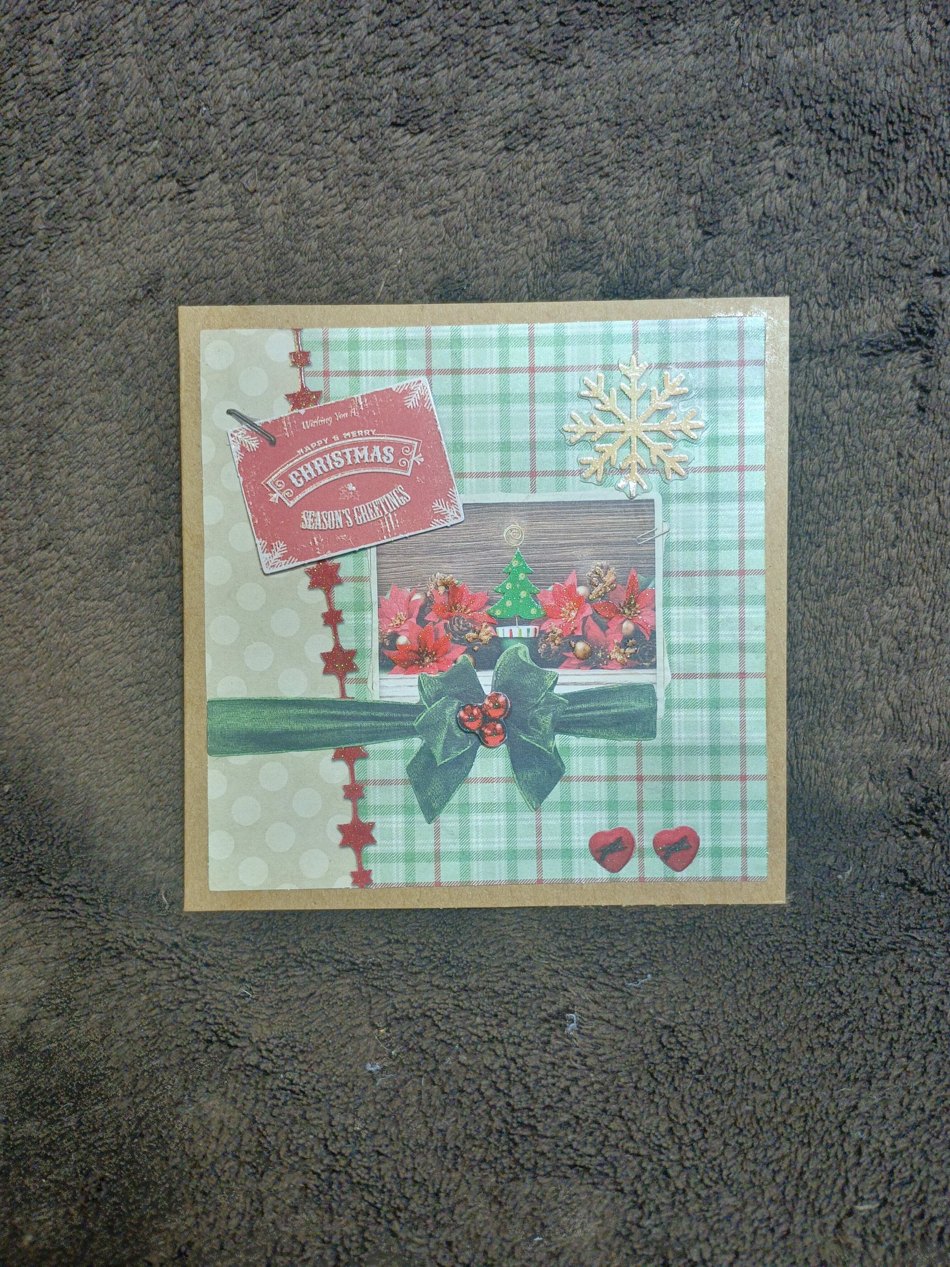 Carte de vœux de Noël