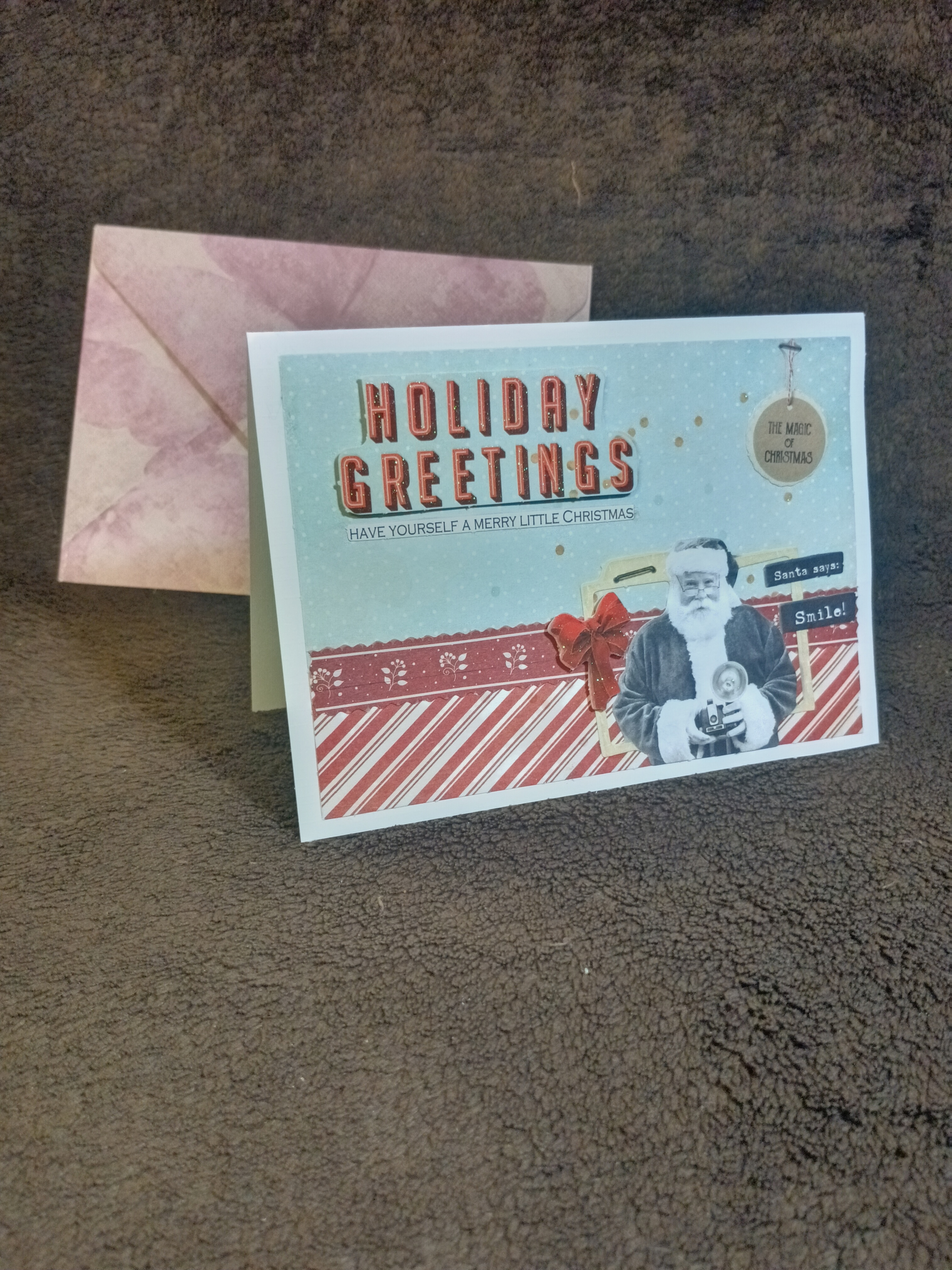 Carte de vœux de Noël