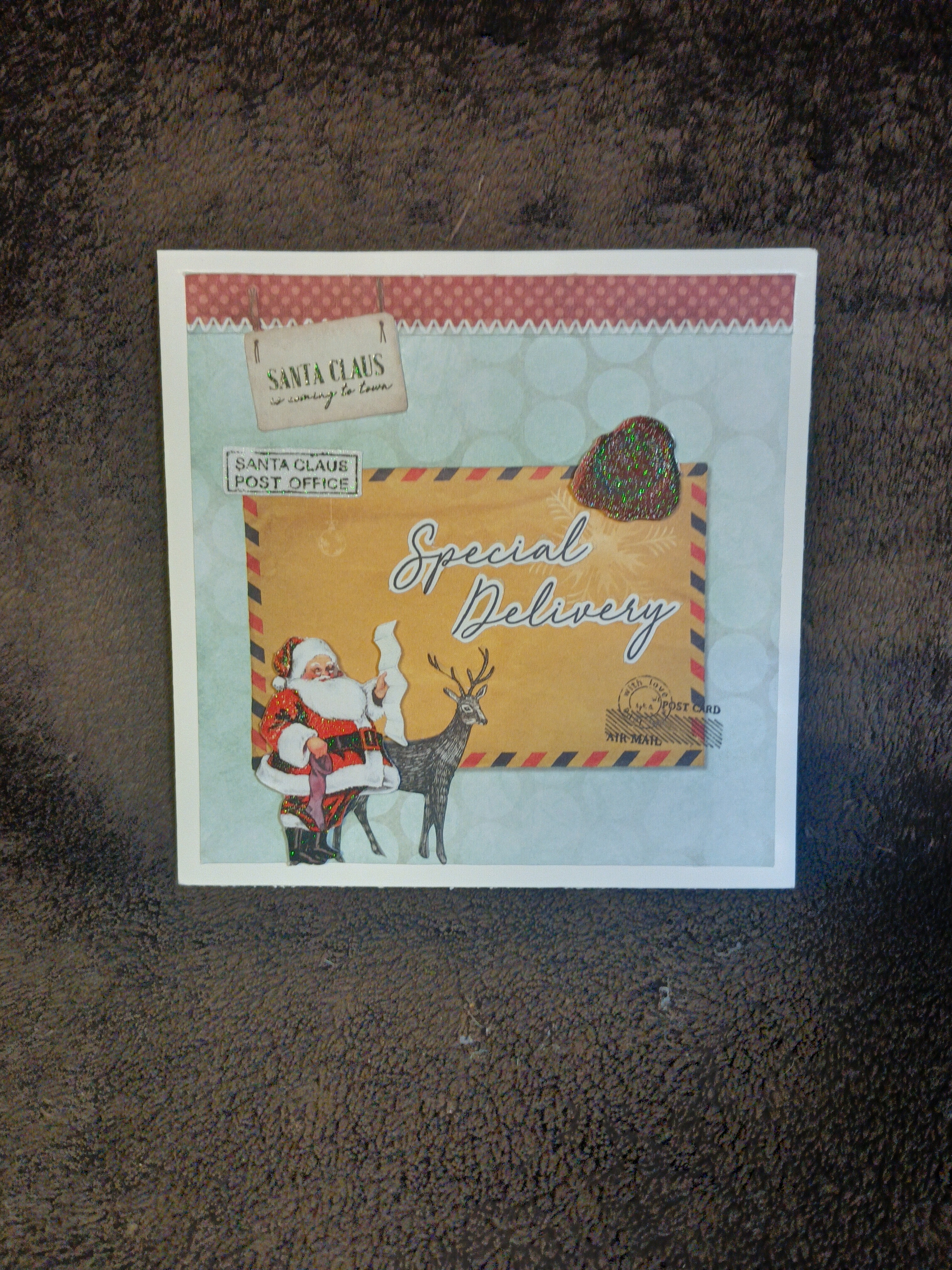 Carte de Noël spéciale