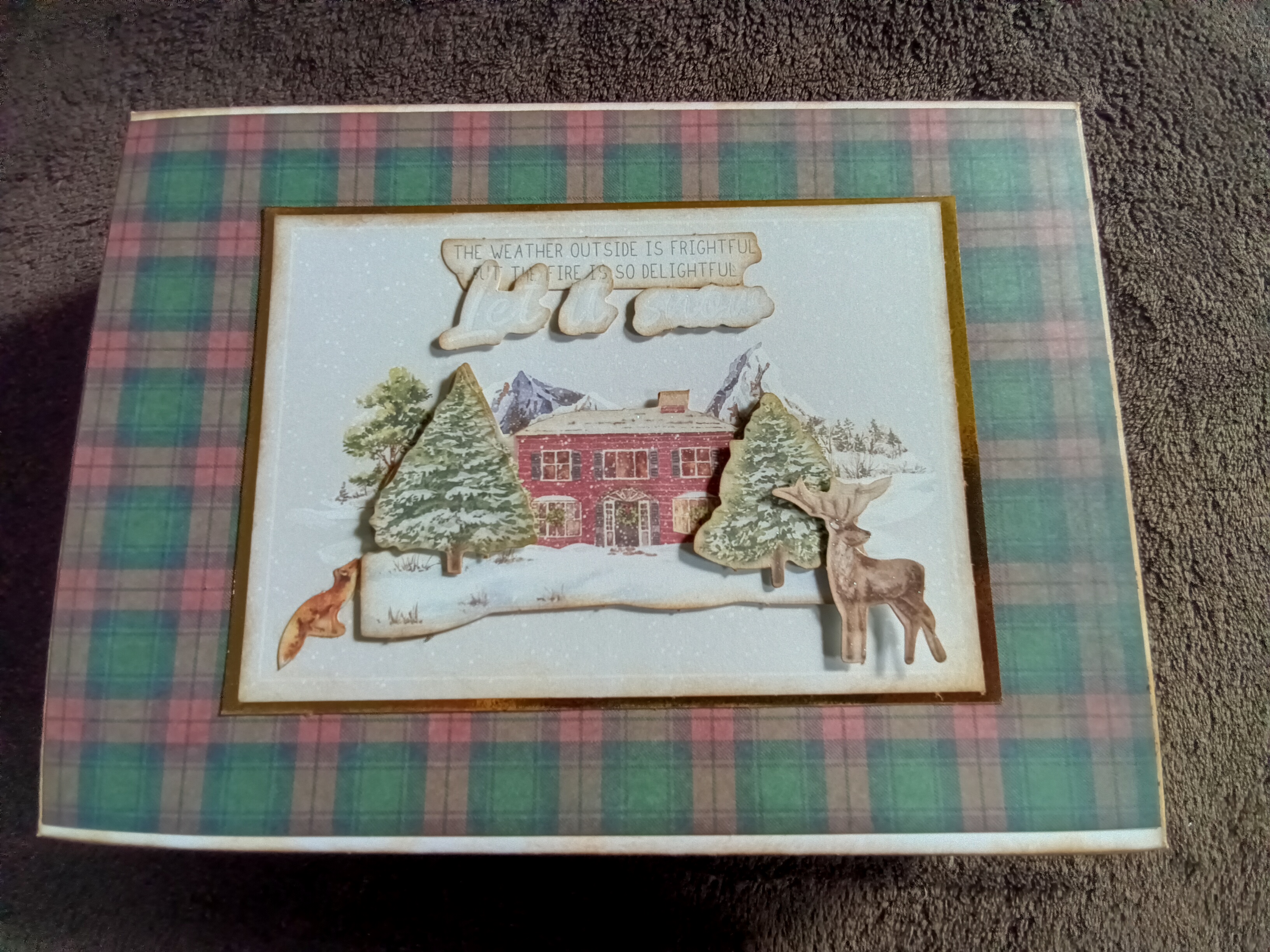 Boîte à souvenirs artisanale