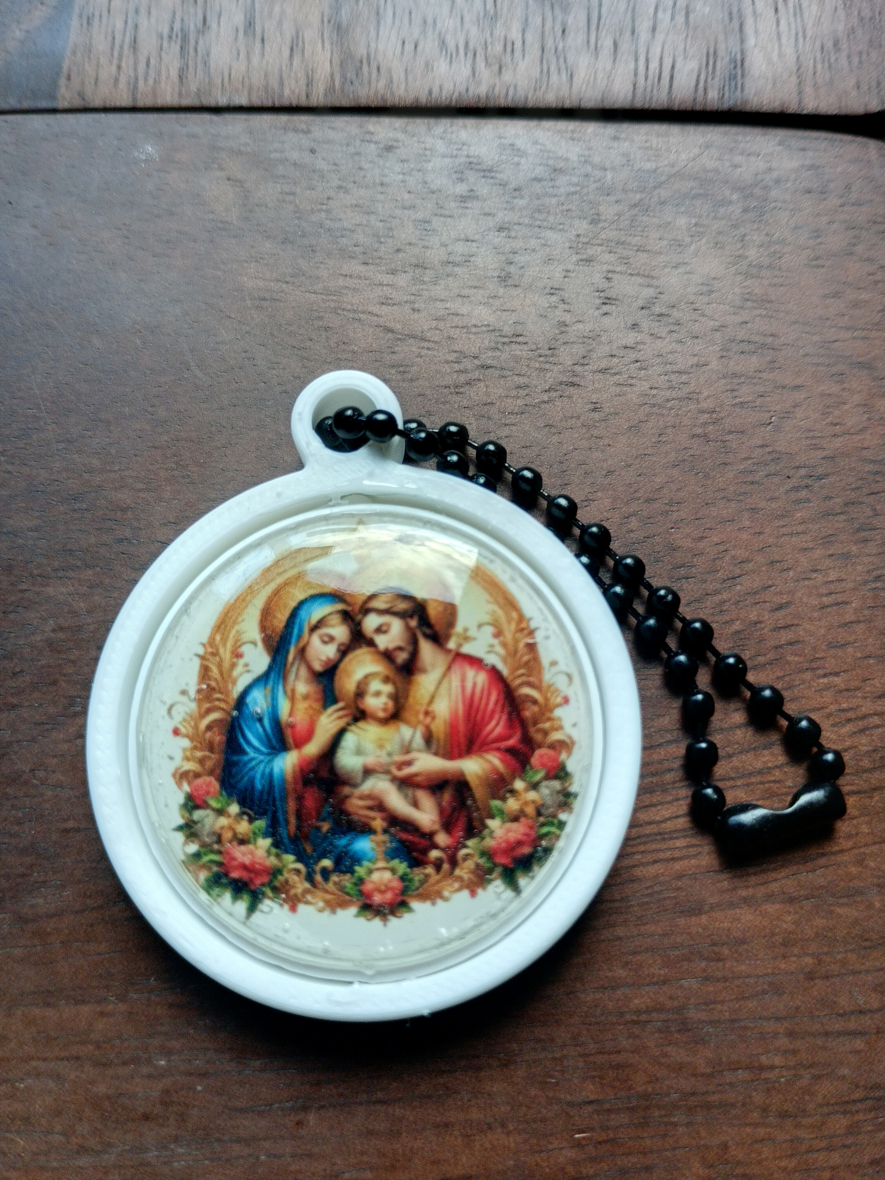 Porte-clé gyroscopique de la Sainte Famille