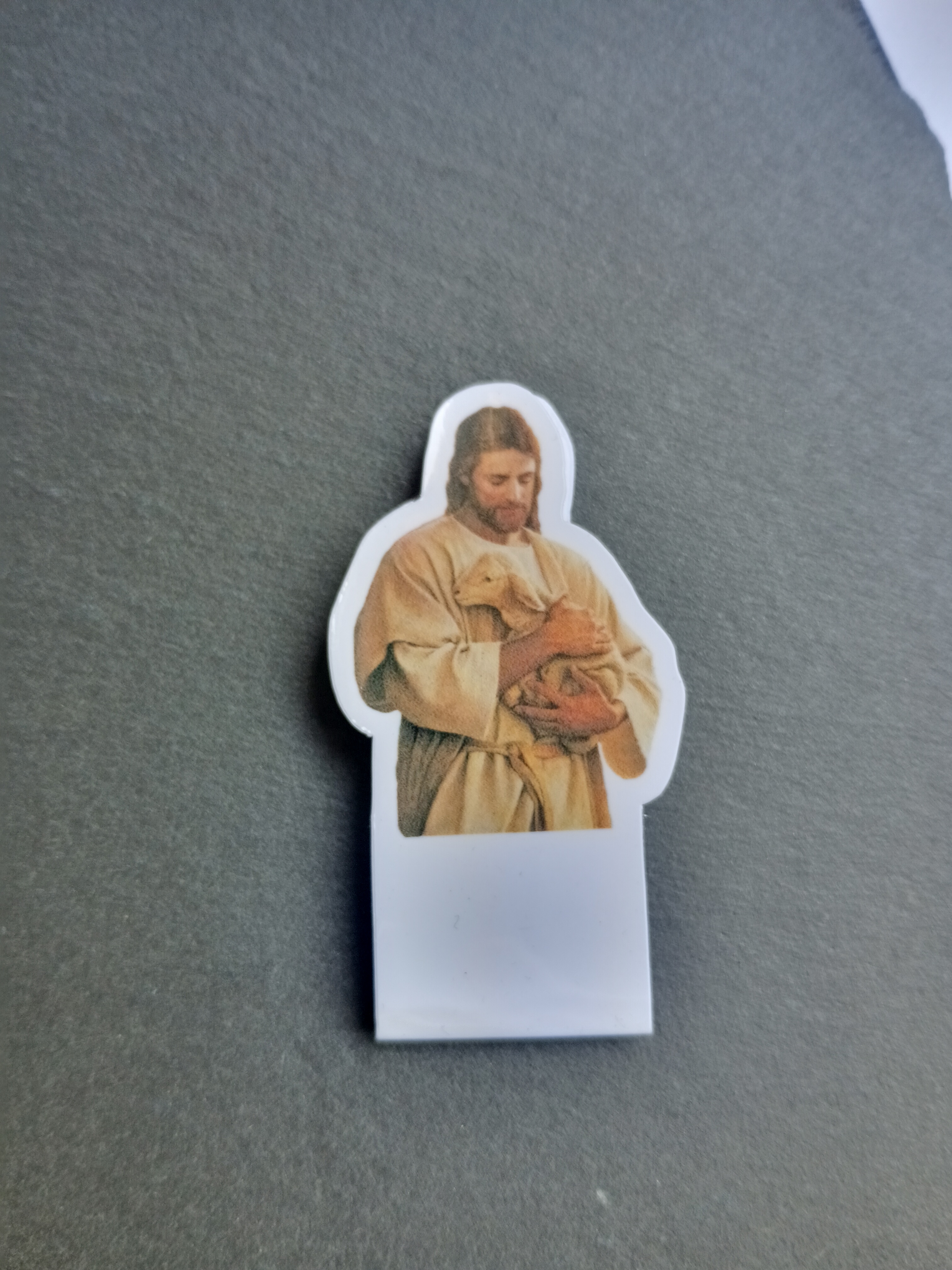 Marque-page aimanté religieux