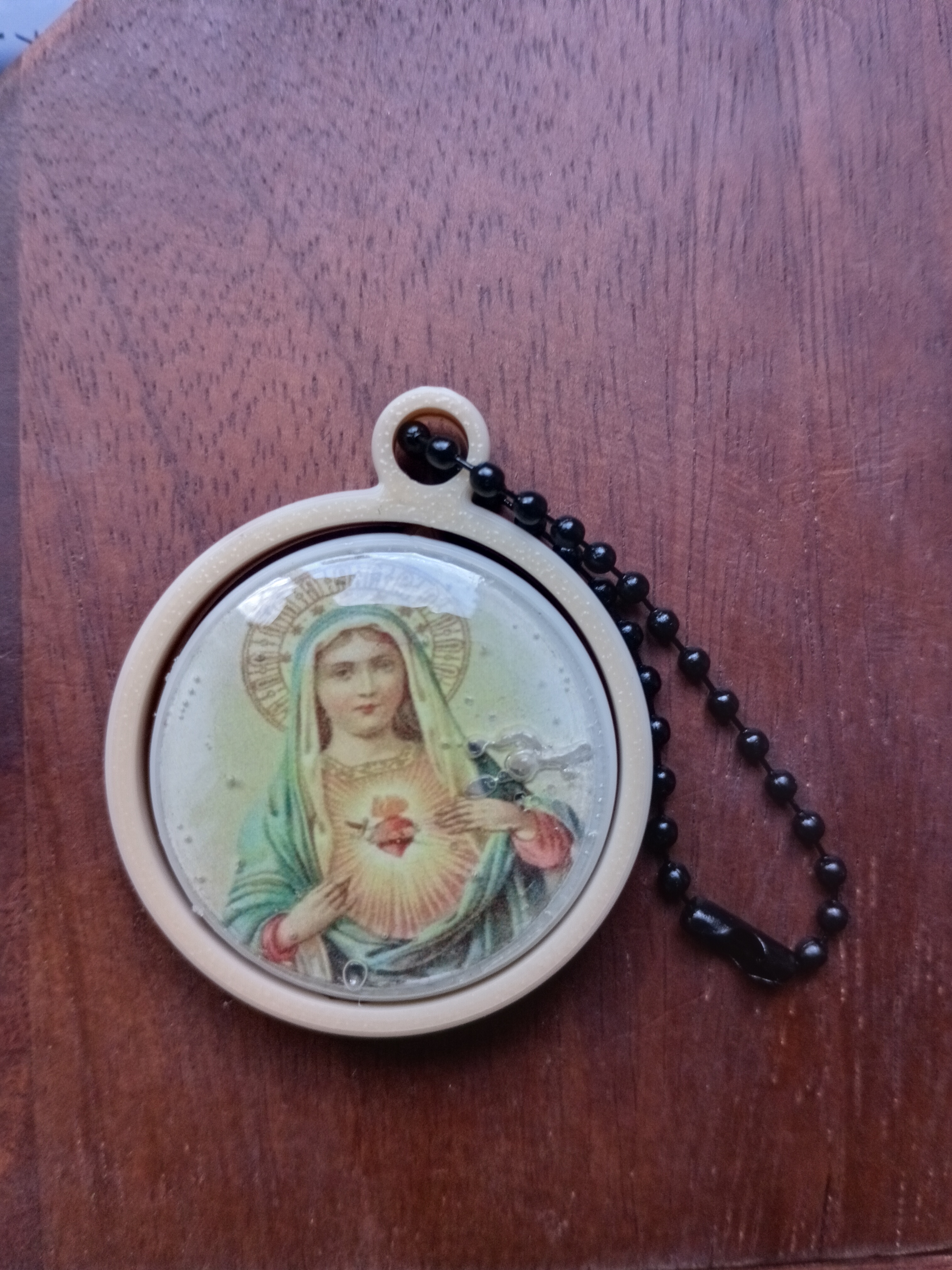 porte-clé gyroscopique religieux