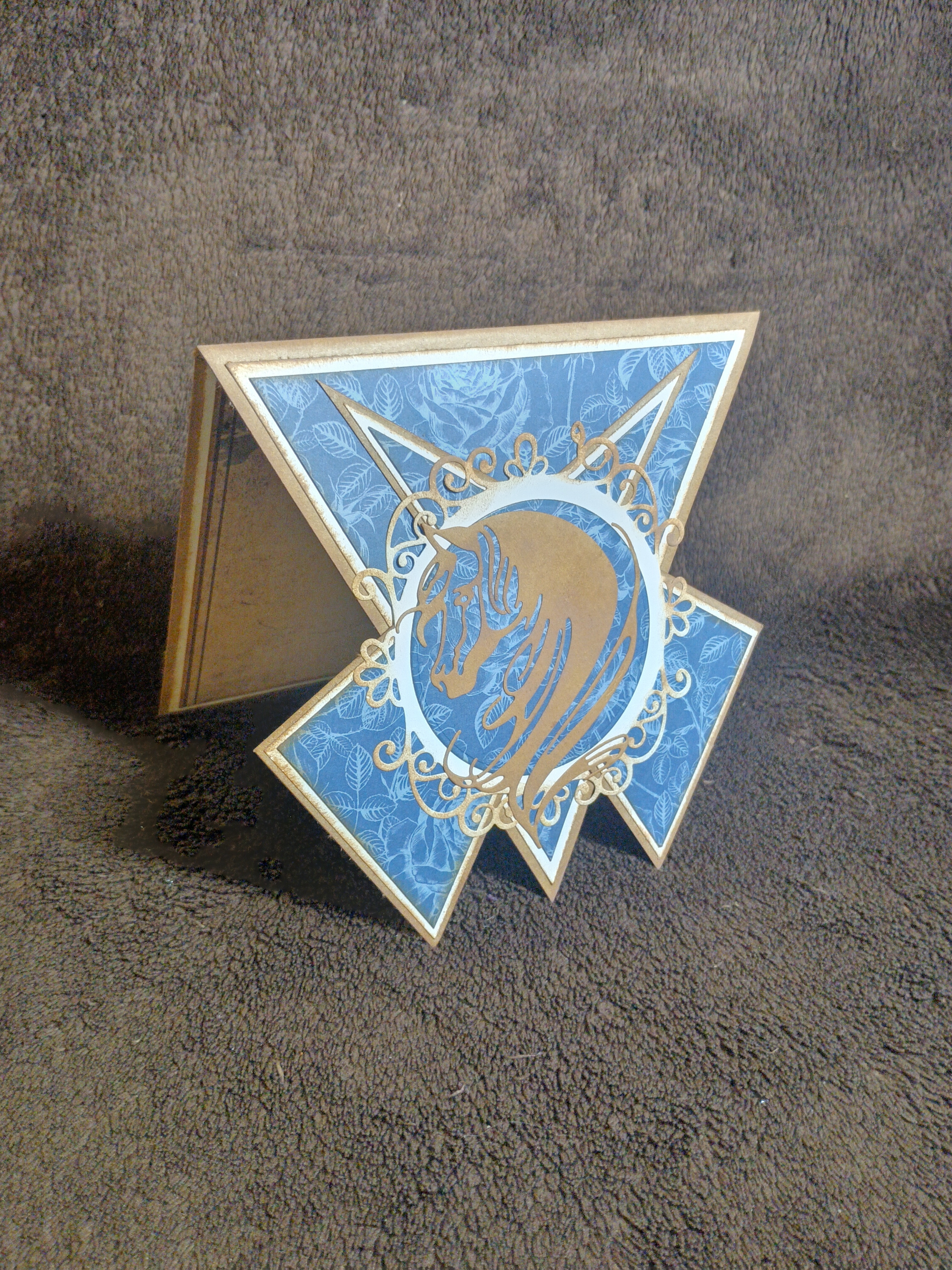 Carte artisanale cheval