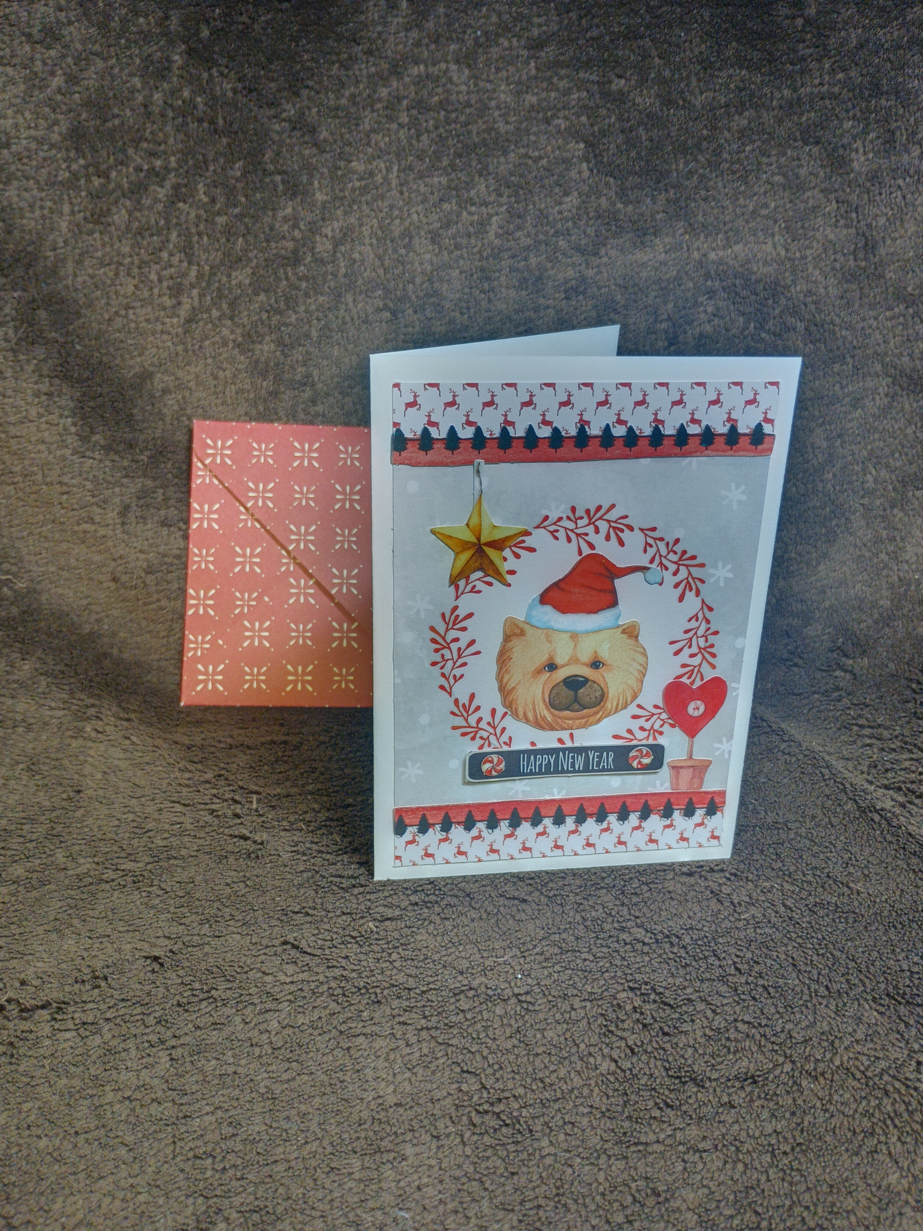 Carte de vœux Nouvel An