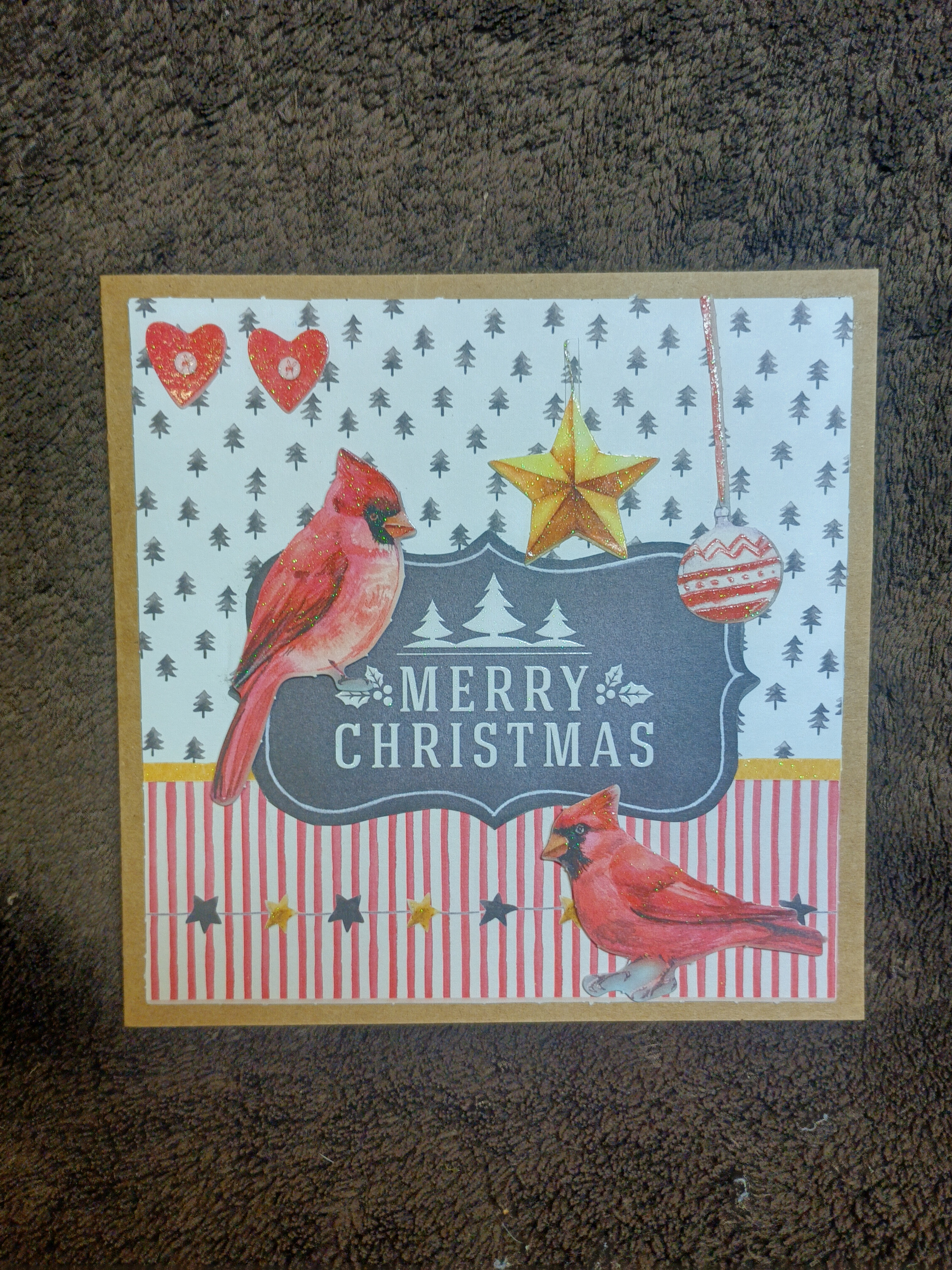 Carte de vœux de Noël