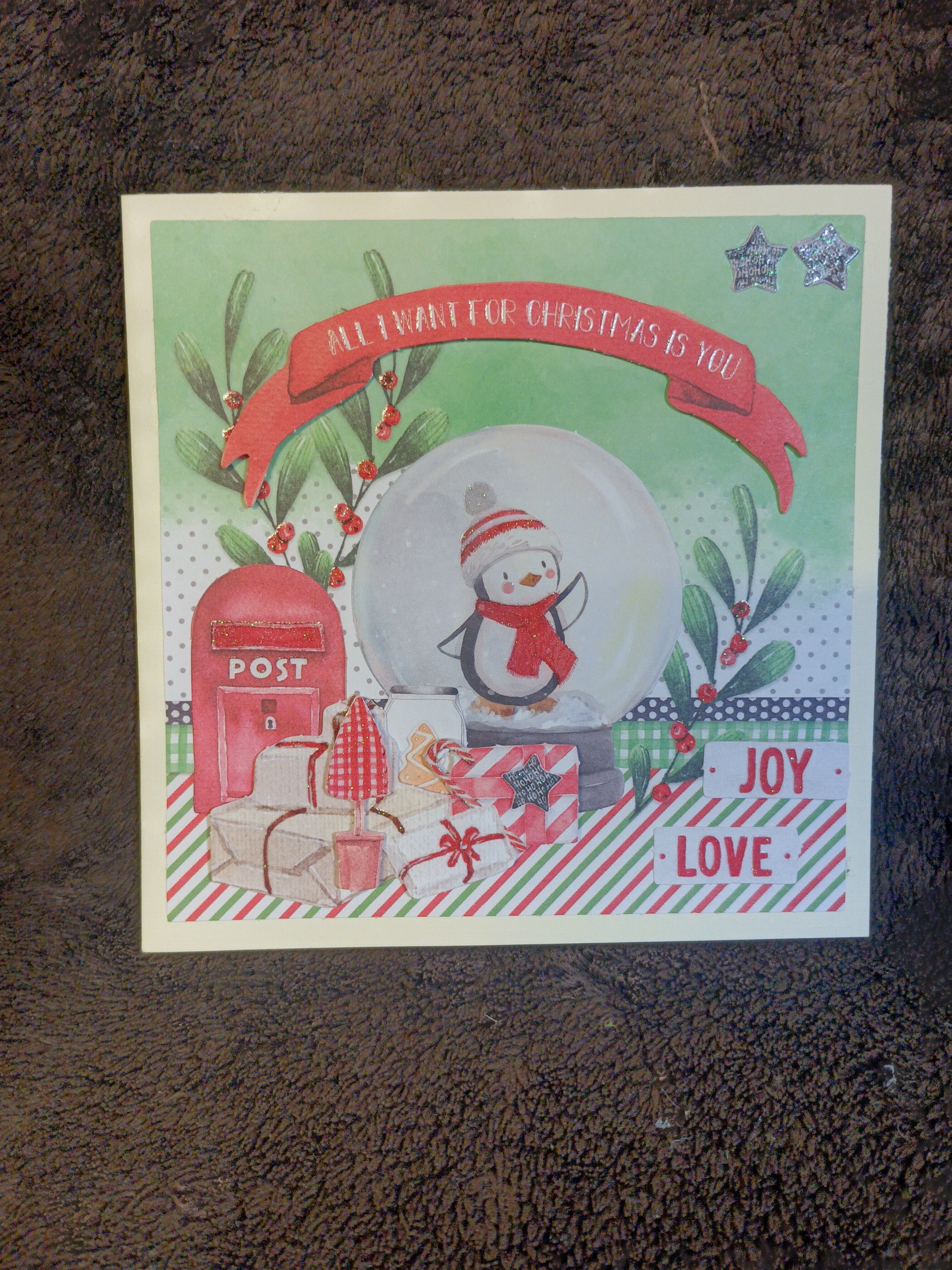 Carte de vœux de Noël