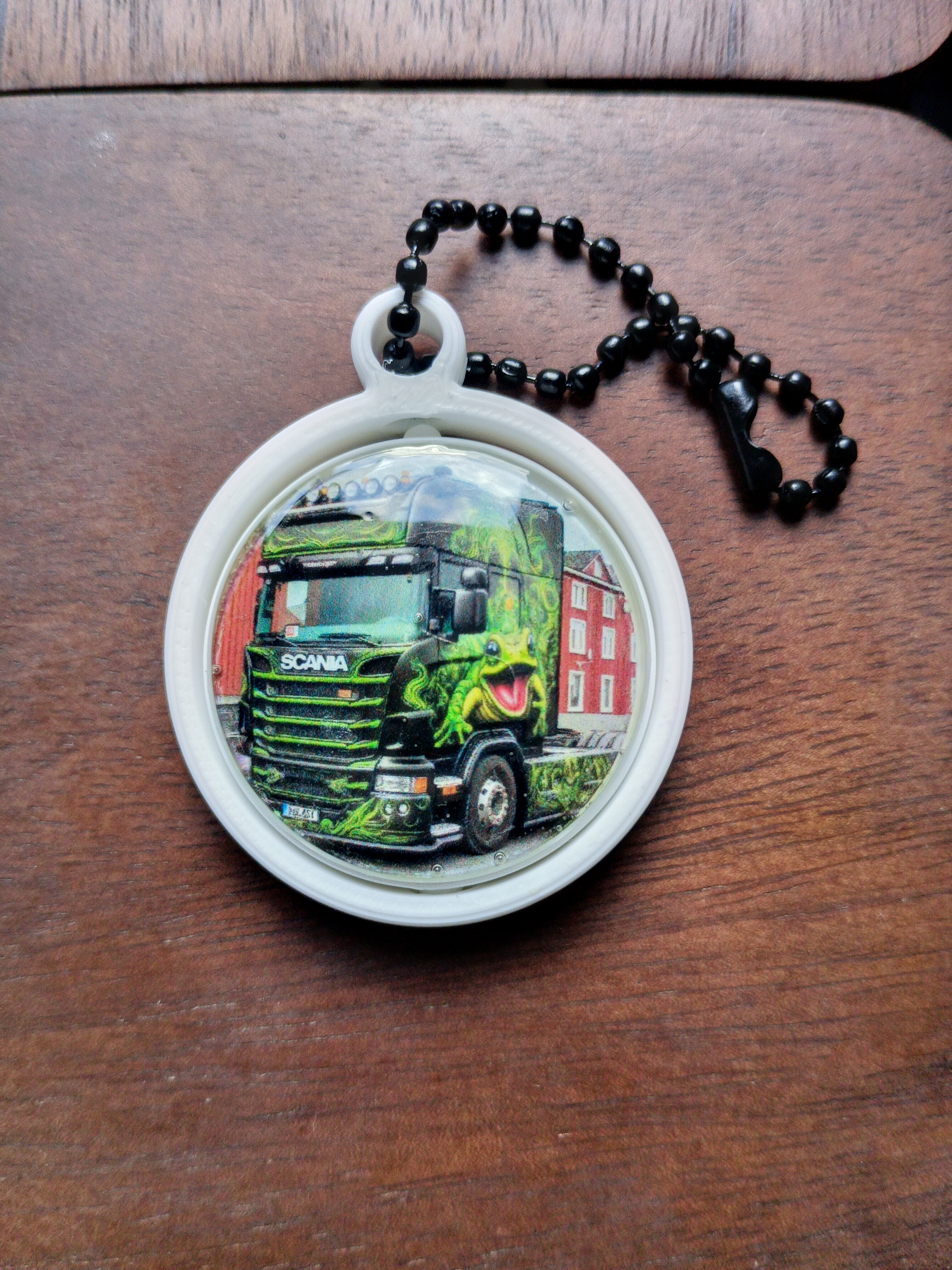 Porte-clé gyroscopique