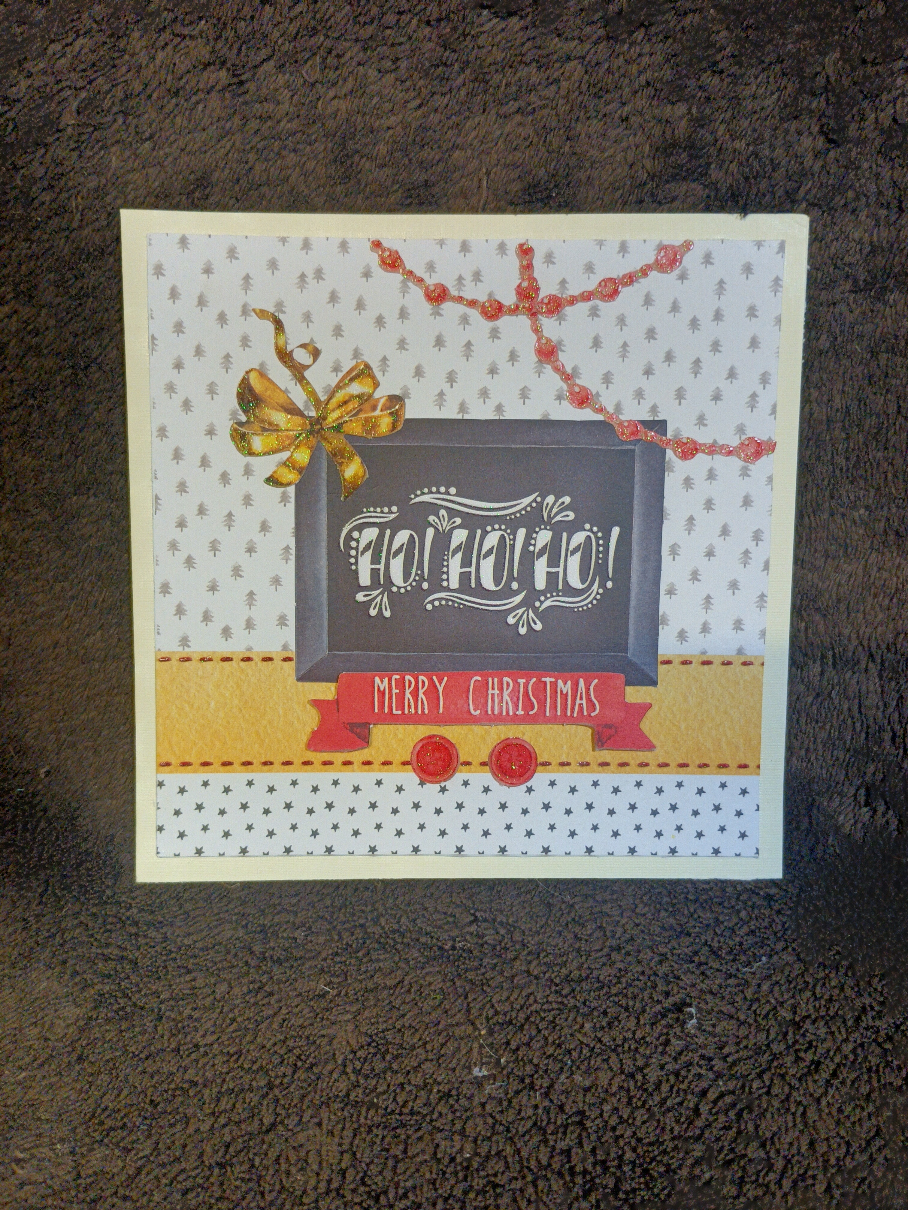 Carte de vœux de Noël