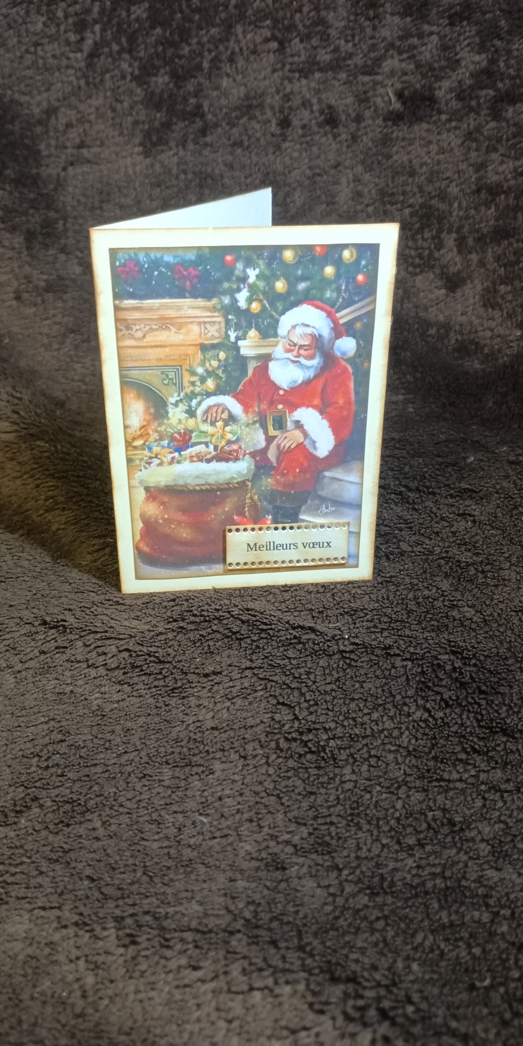 Carte de vœux de Noël