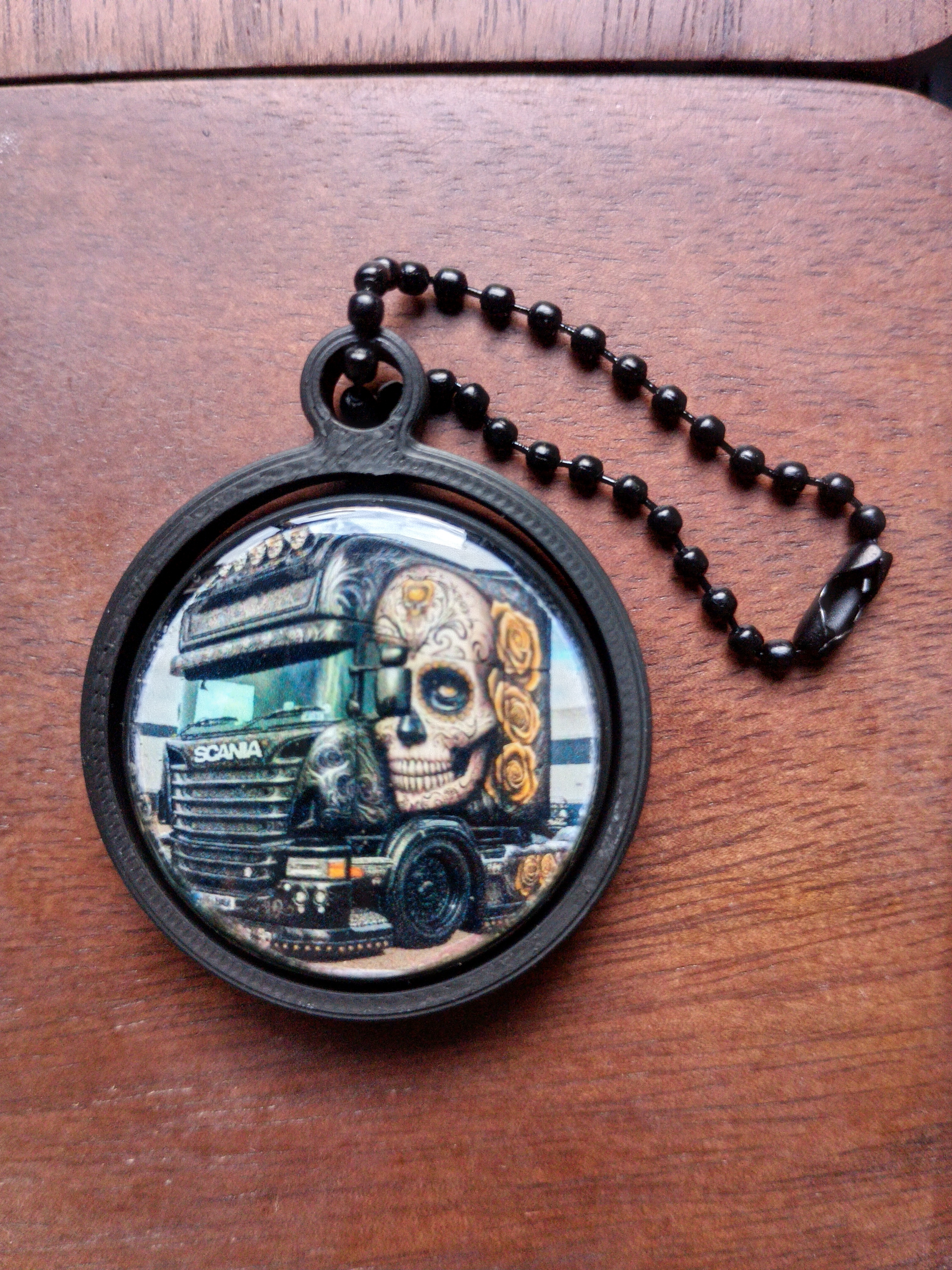 Porte-clés gyroscopique camion Scania