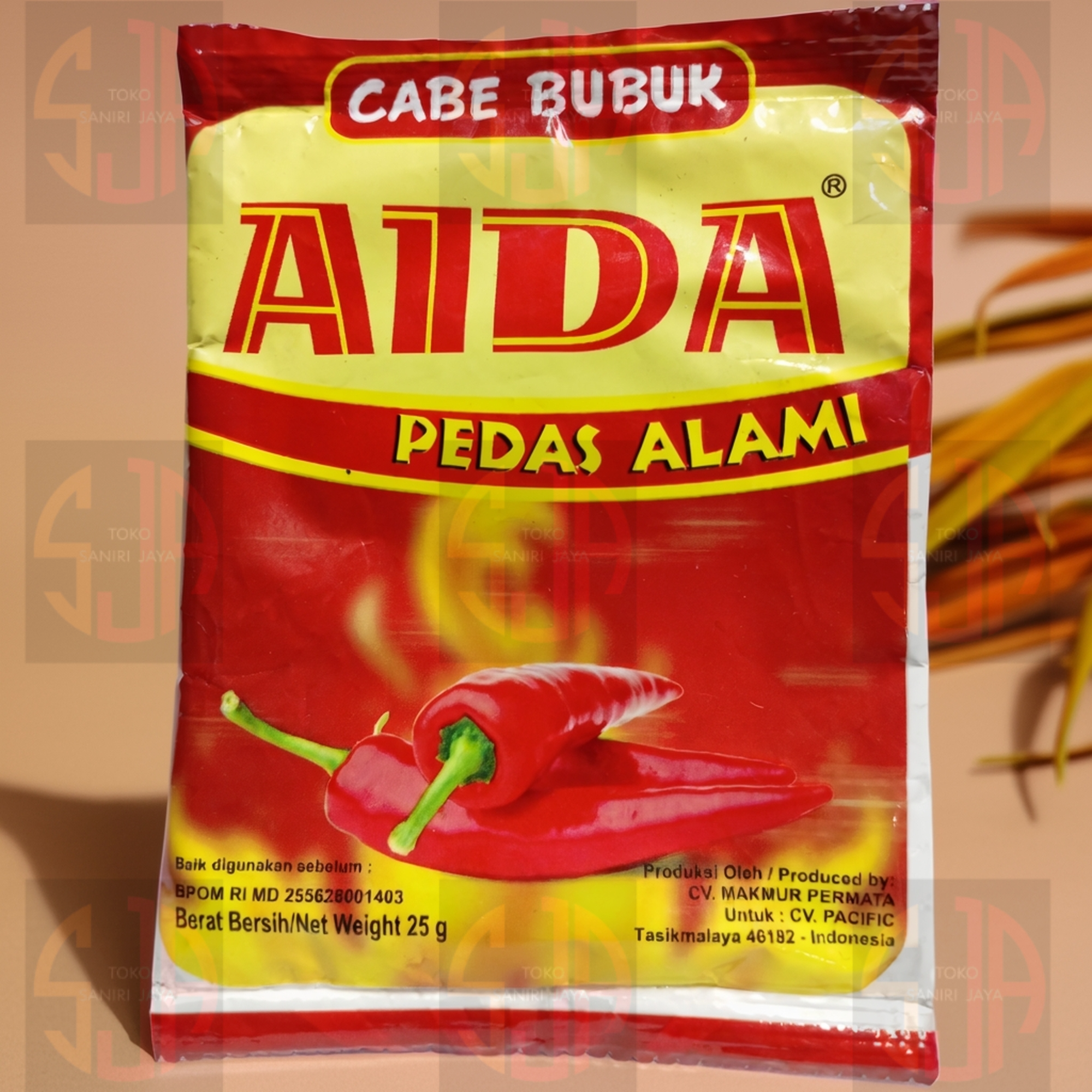 Cabe Bubuk Aida 25g