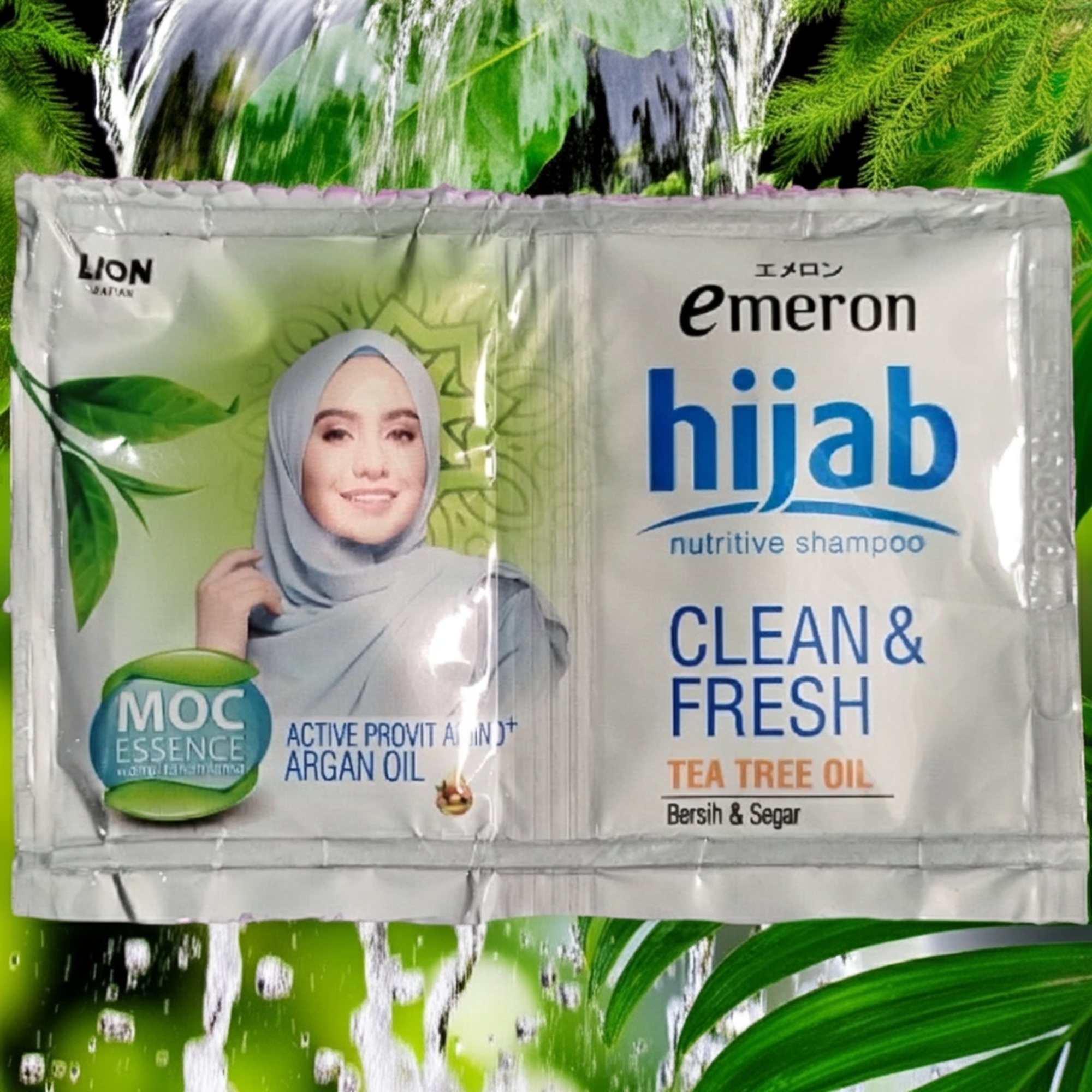 Shampo Emeron Hijab Nutritive Clean & Fresh Sach