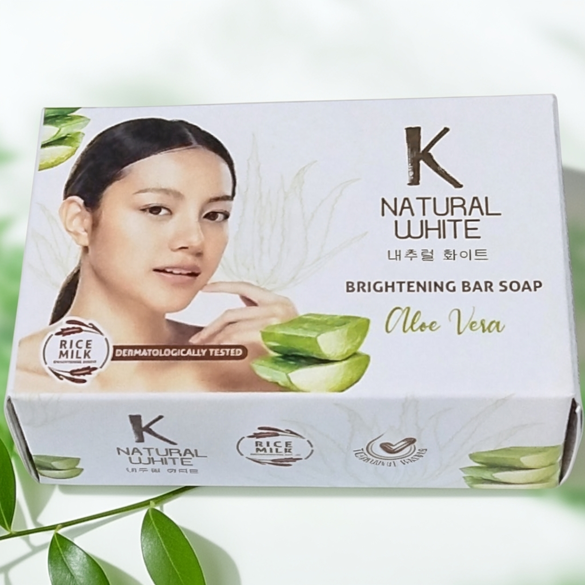 K Natural White Brightening Bar Soap