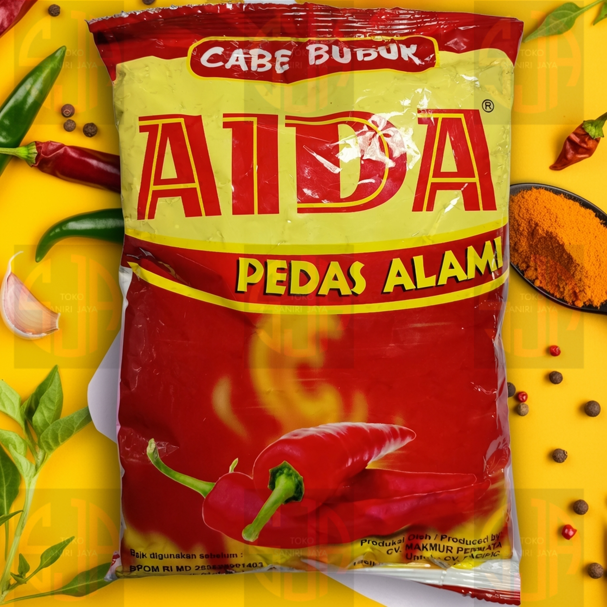 Cabe Bubuk Aida 25g