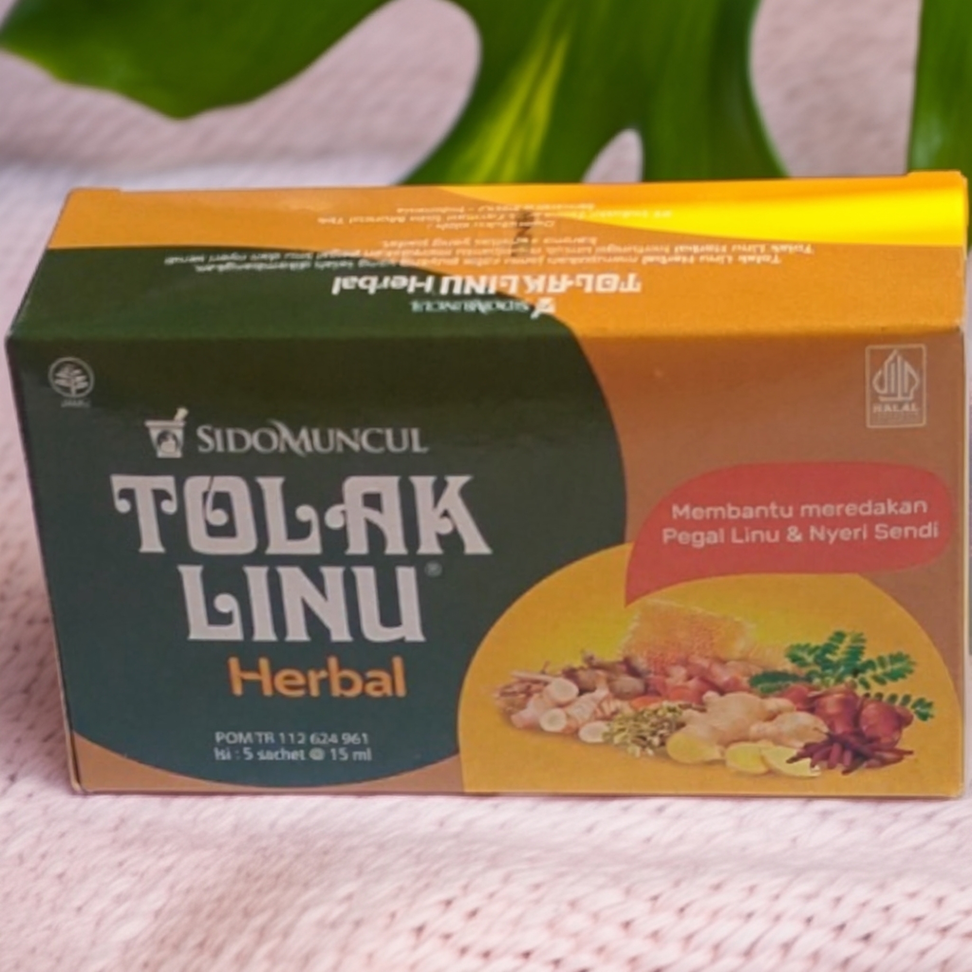  Tolak Linu Herbal Sashet