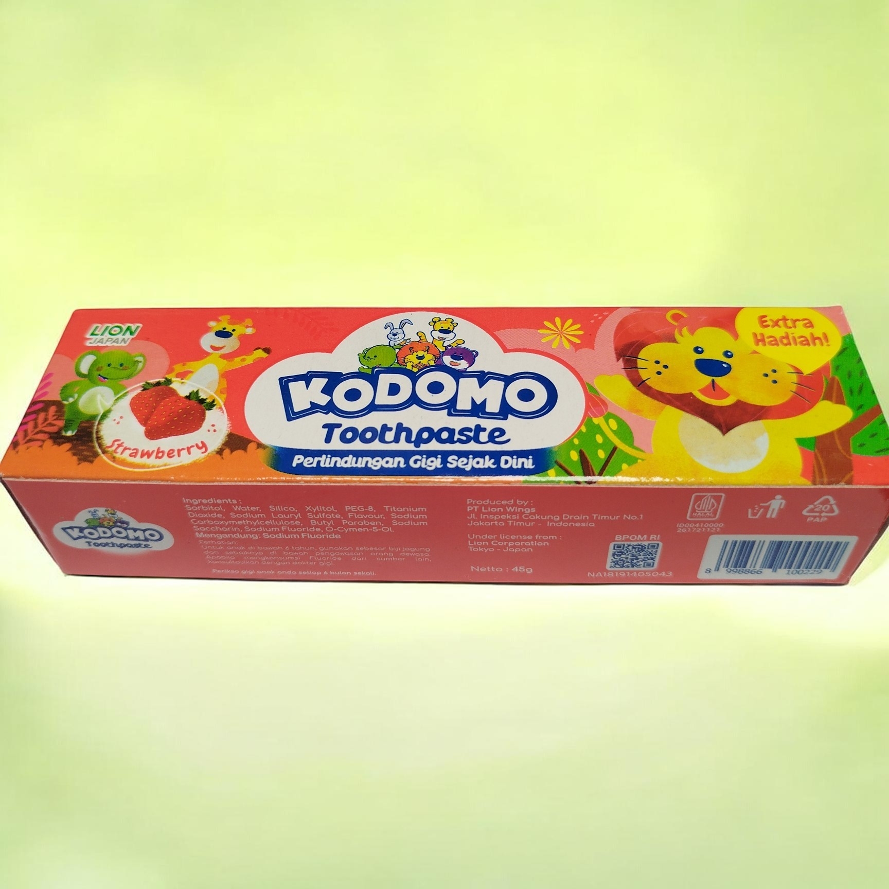Kodomo Toothpaste Strawberry