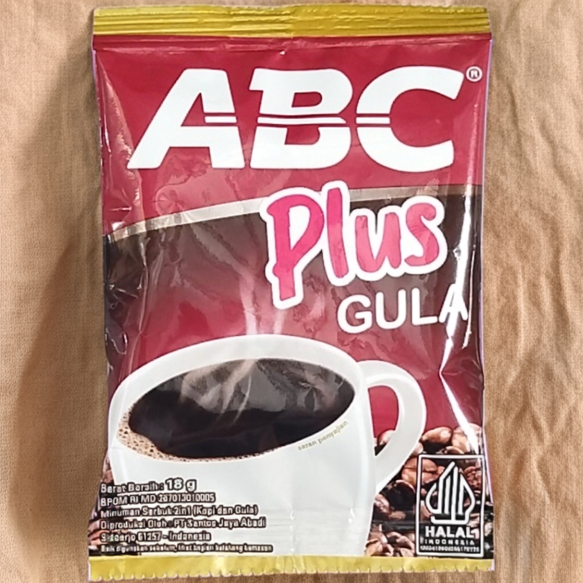 Kopi Instan ABC Plus Gula