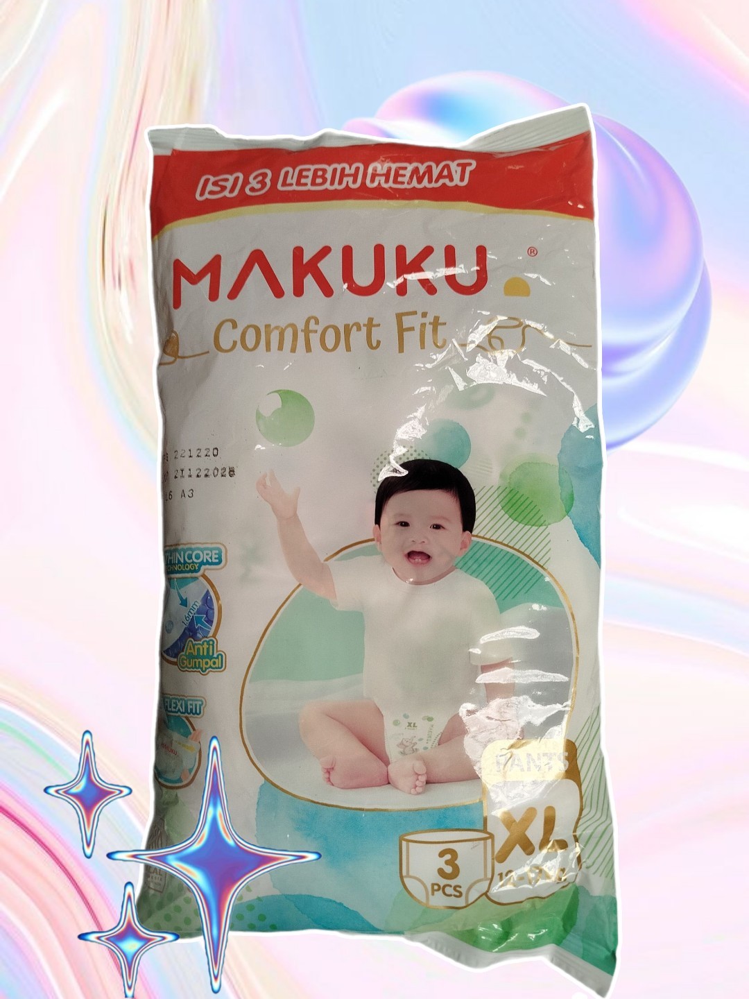 Makuku Comfort Fit Pants Isi 3pcs All Varian
