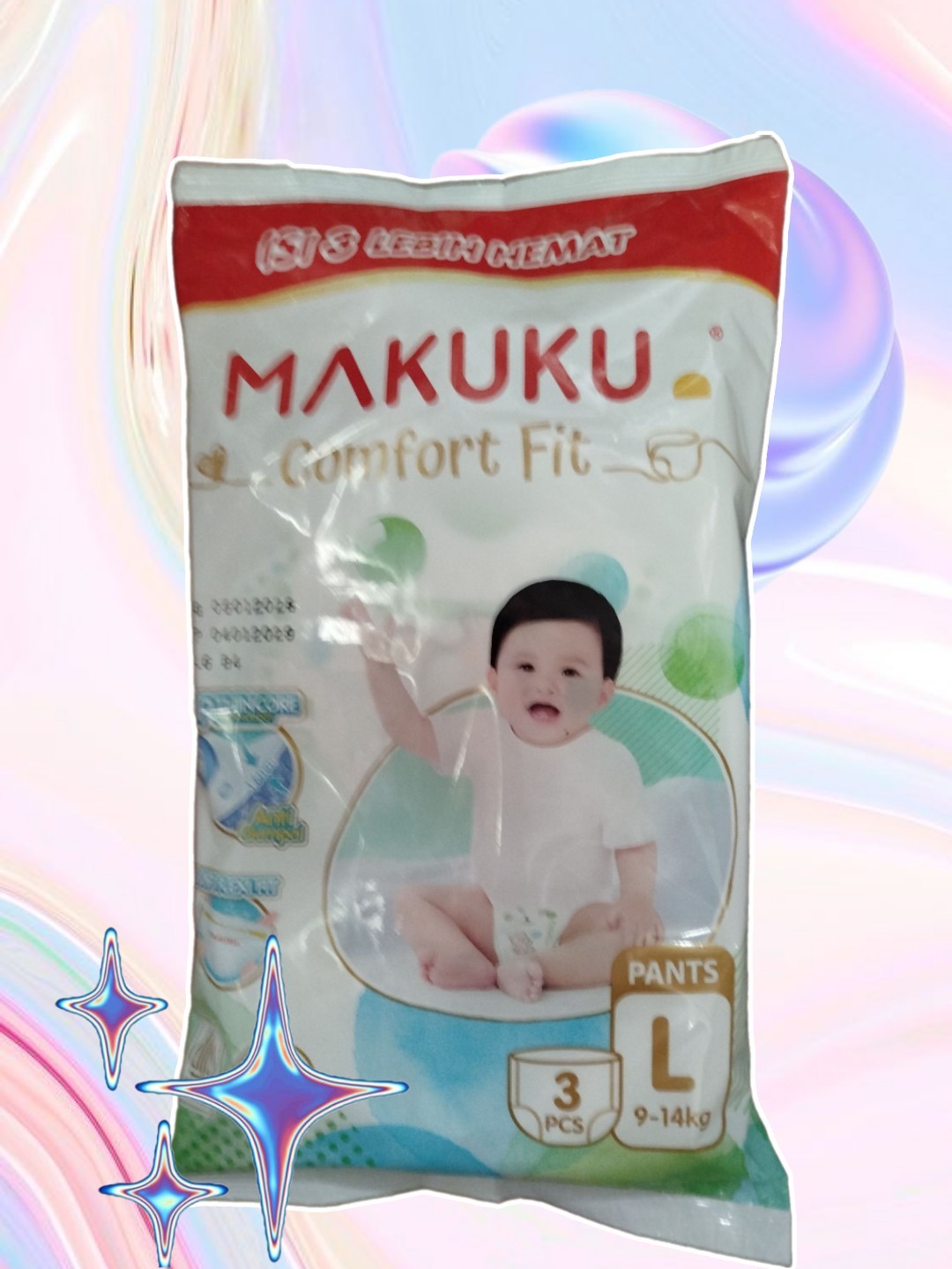 Makuku Comfort Fit Pants Isi 3pcs All Varian