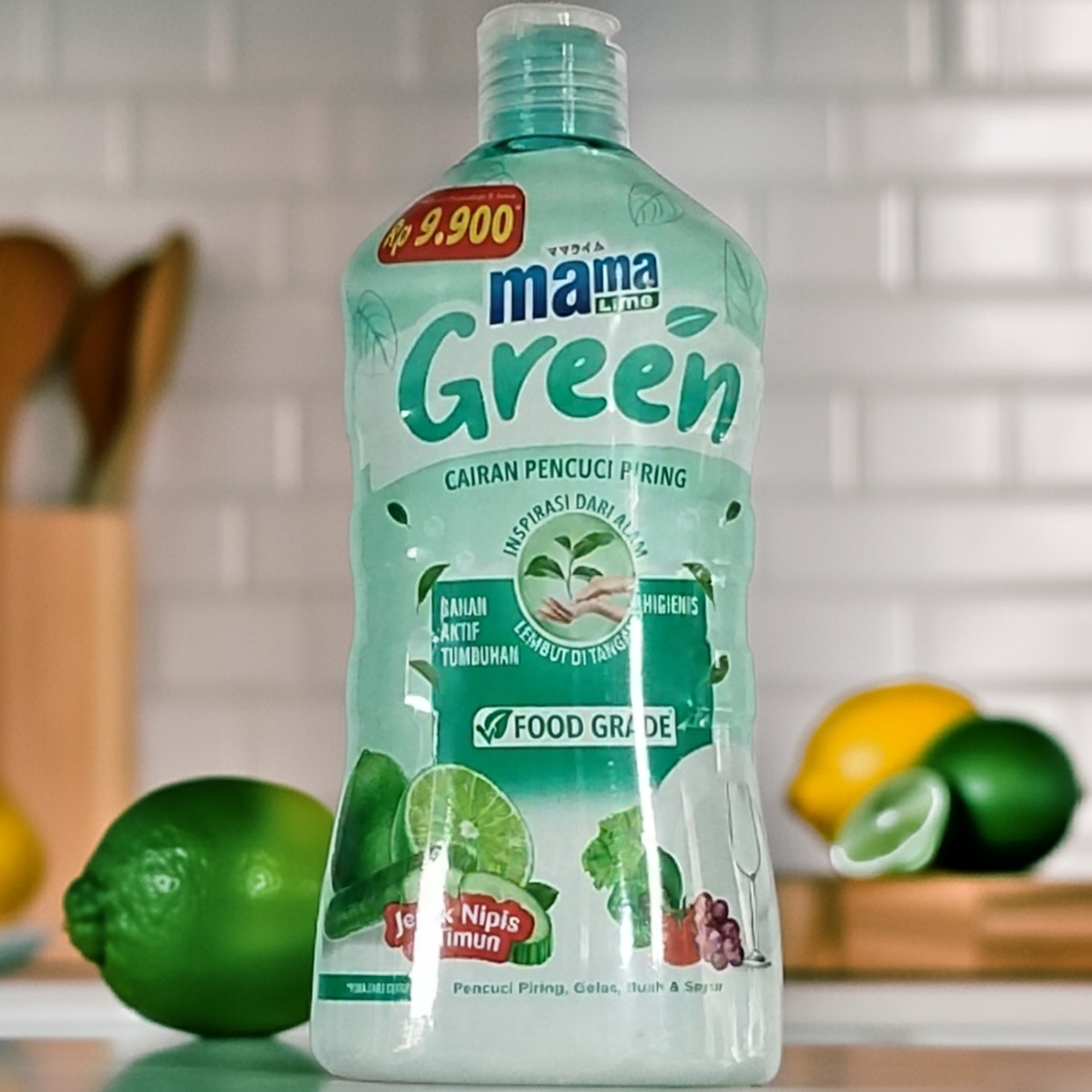 Mama Lemon Green Cairan Pencuci Piring