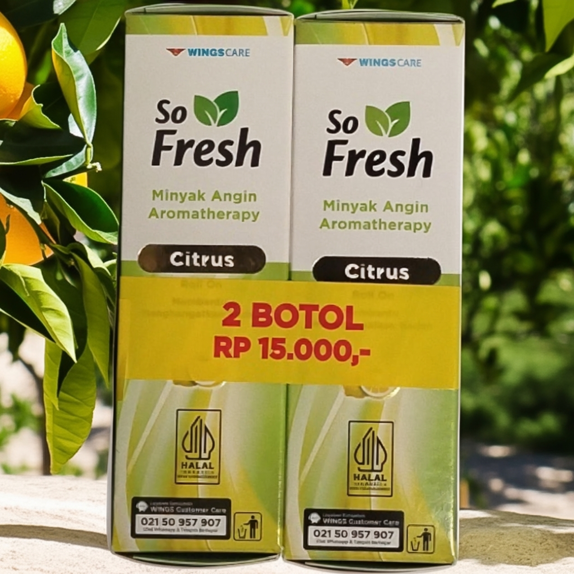 So Fresh Minyak Angin Aromatherapy Citrus