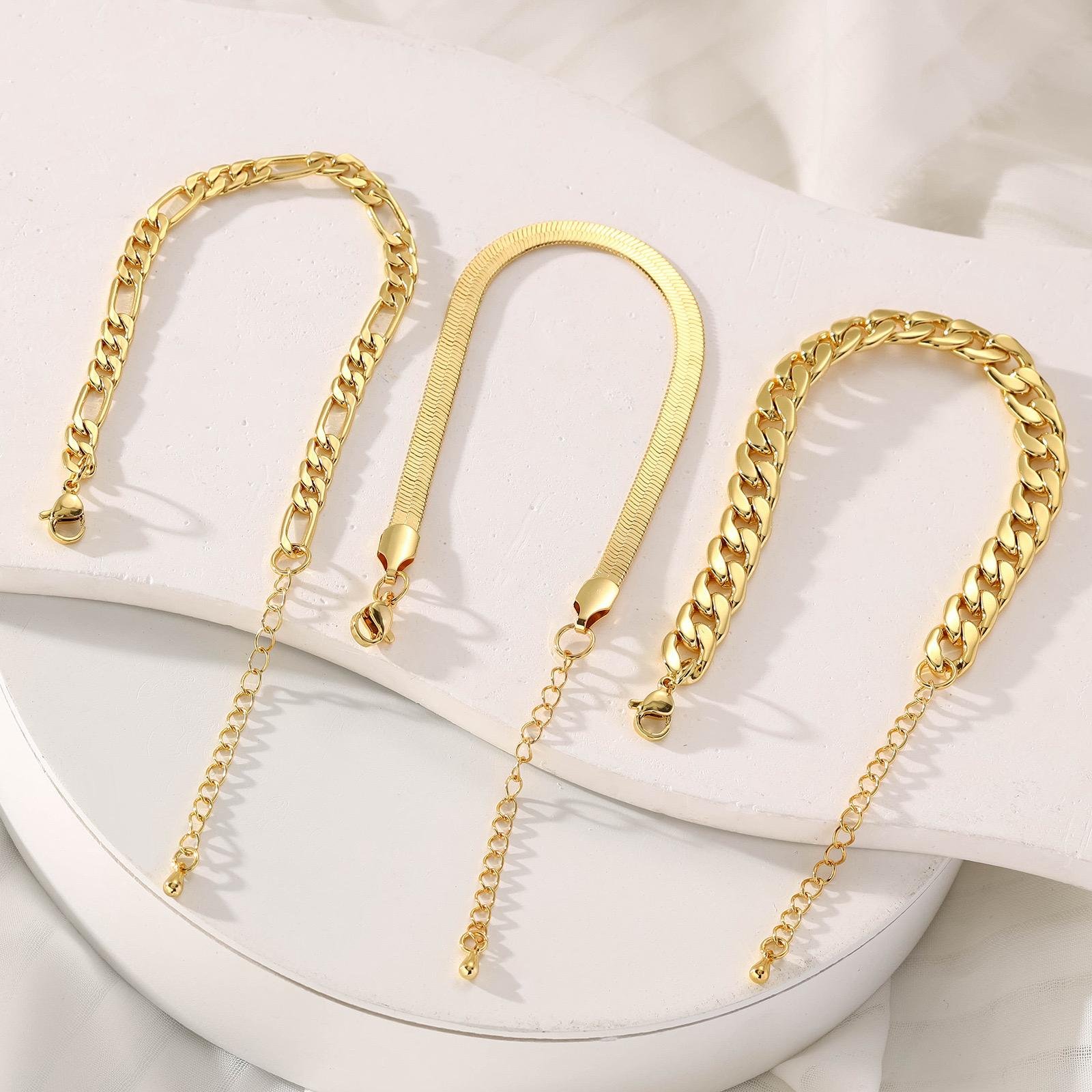 Bracelet de cheville doré