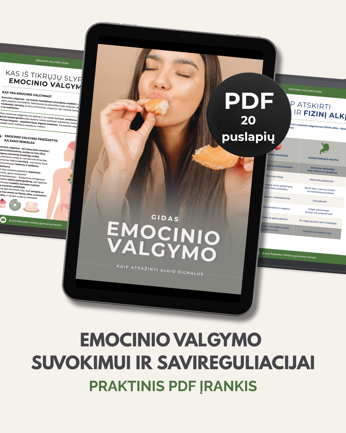 Emocinio valgymo gidas