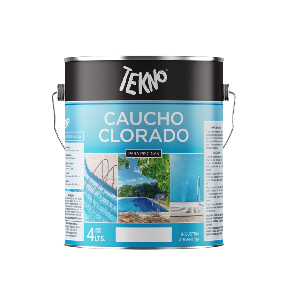 Caucho Clorado Tekno 20 lts