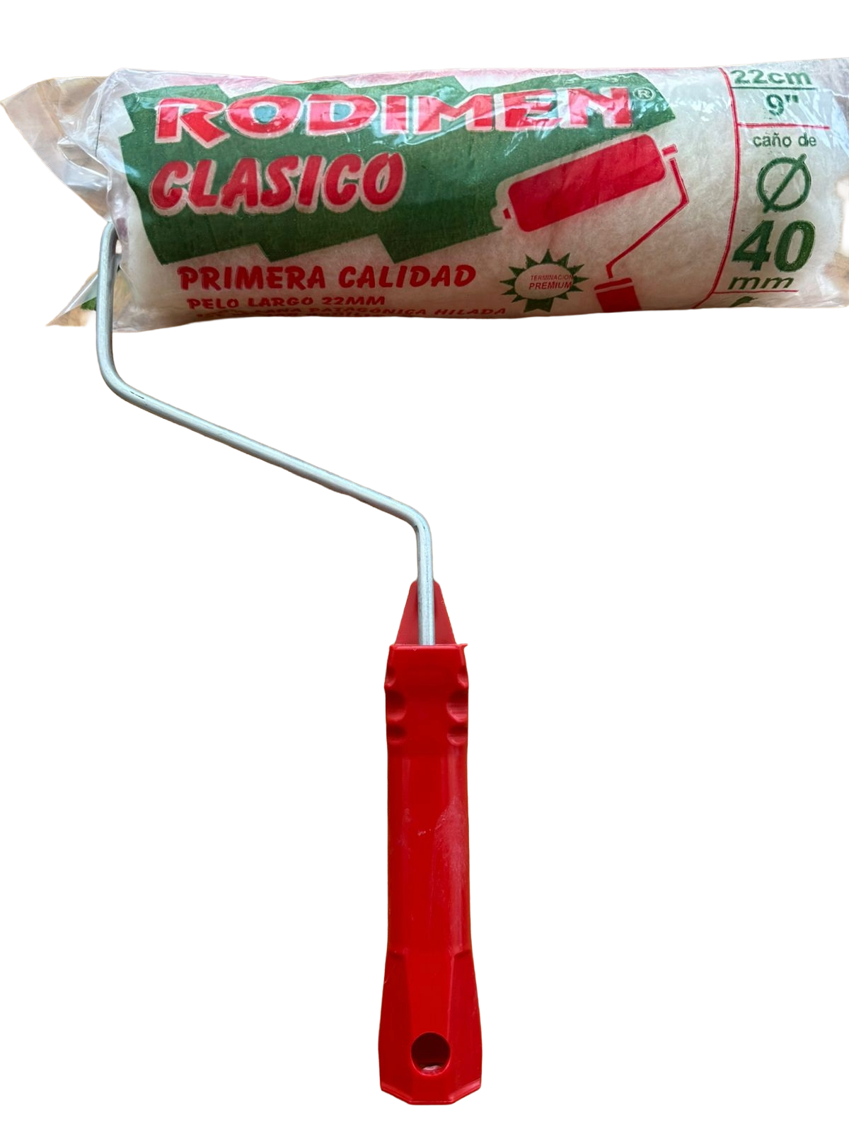 Rodillo Rodimen Lana Profesional Tubo 40 Nº 22