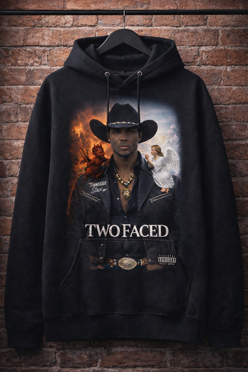 Two Faced Graphic Hoodie