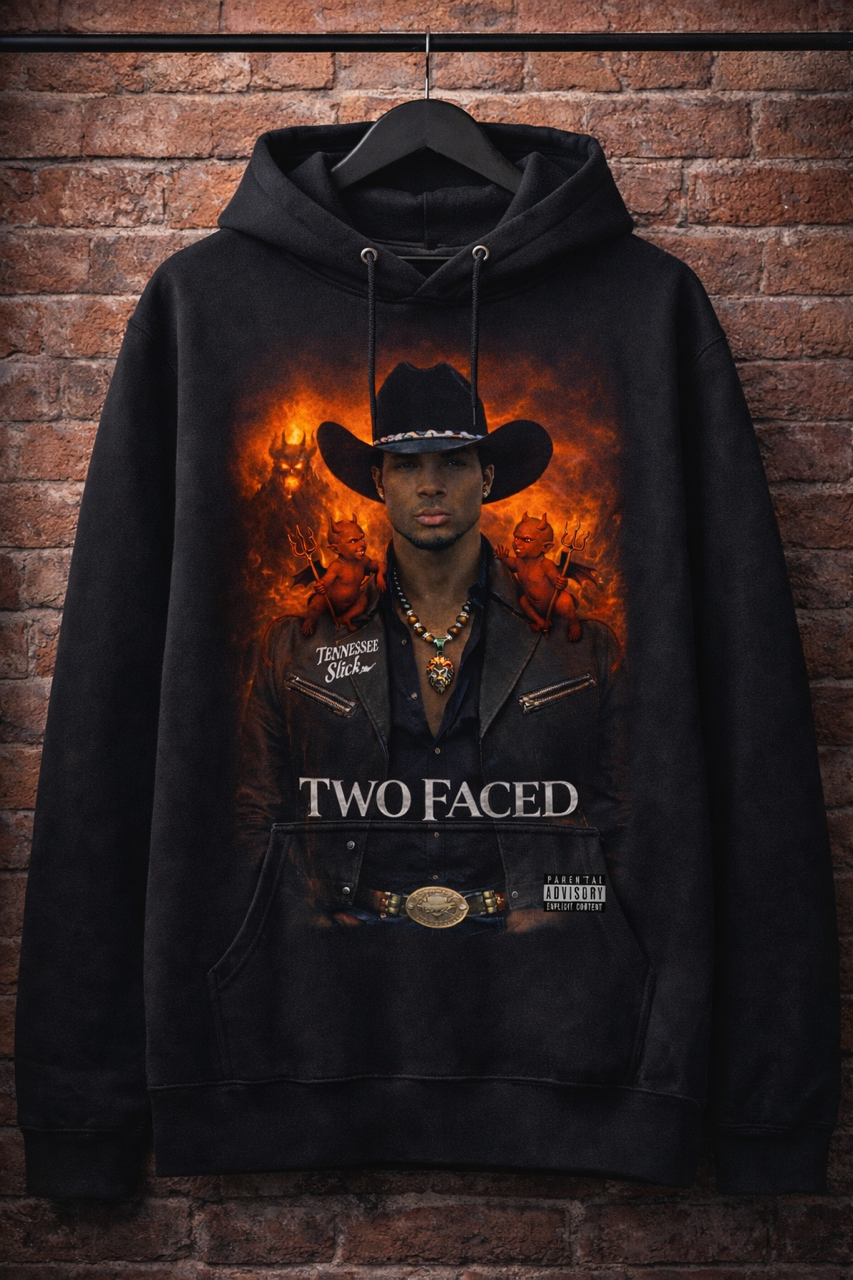 Two Faced Graphic Hoodie