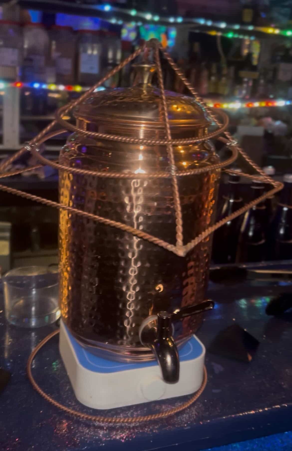 Copper Water Vortex Dispenser Deluxe