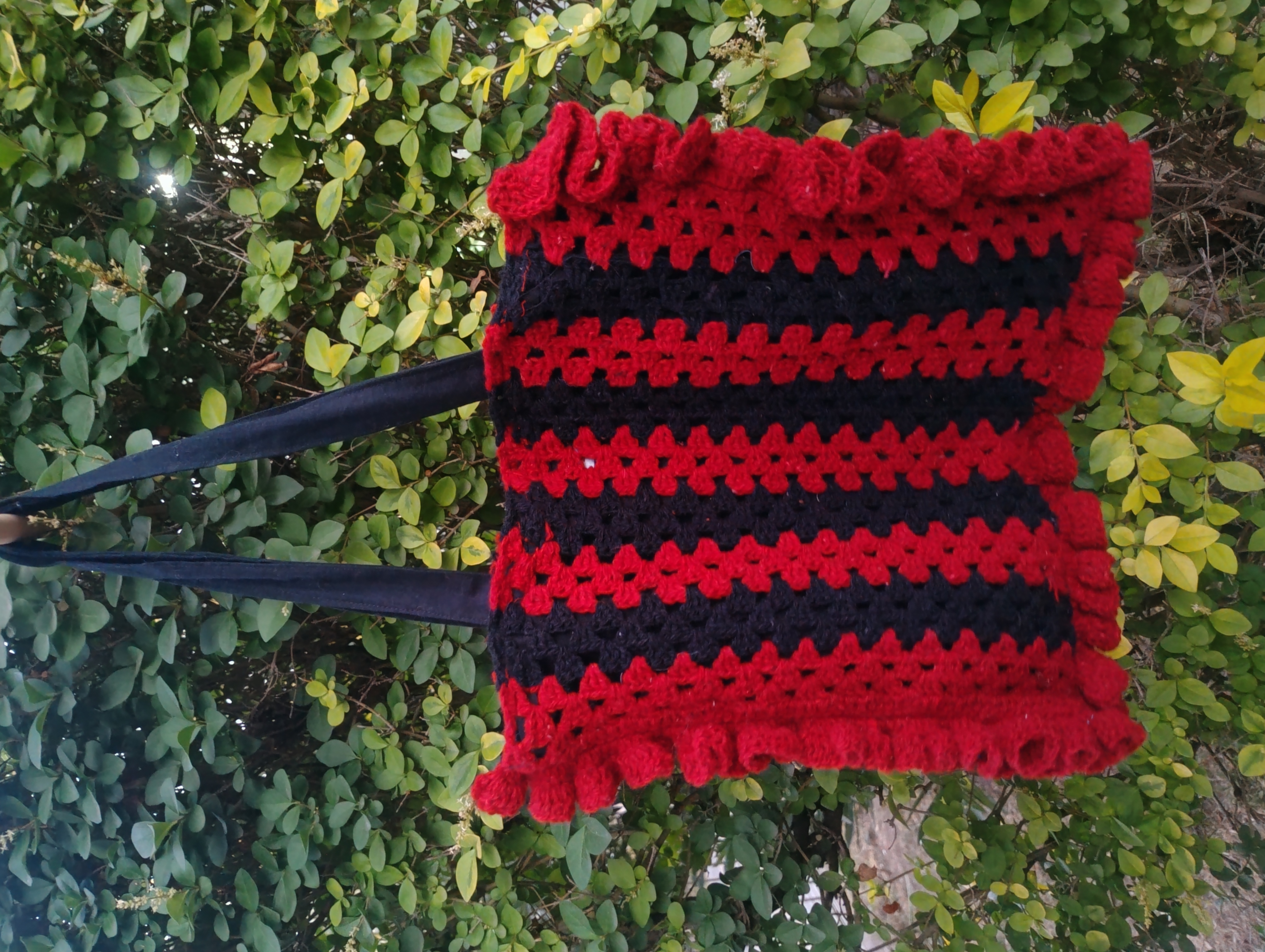 Tote Bag tejida a crochet