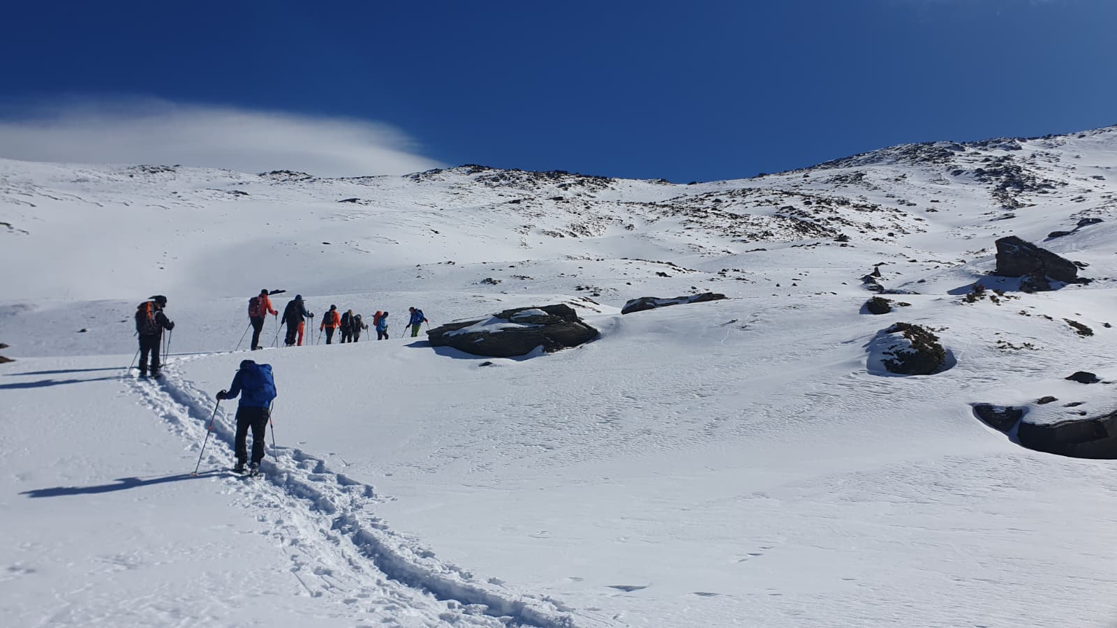Raquetas de nieve Sierra de Béjar