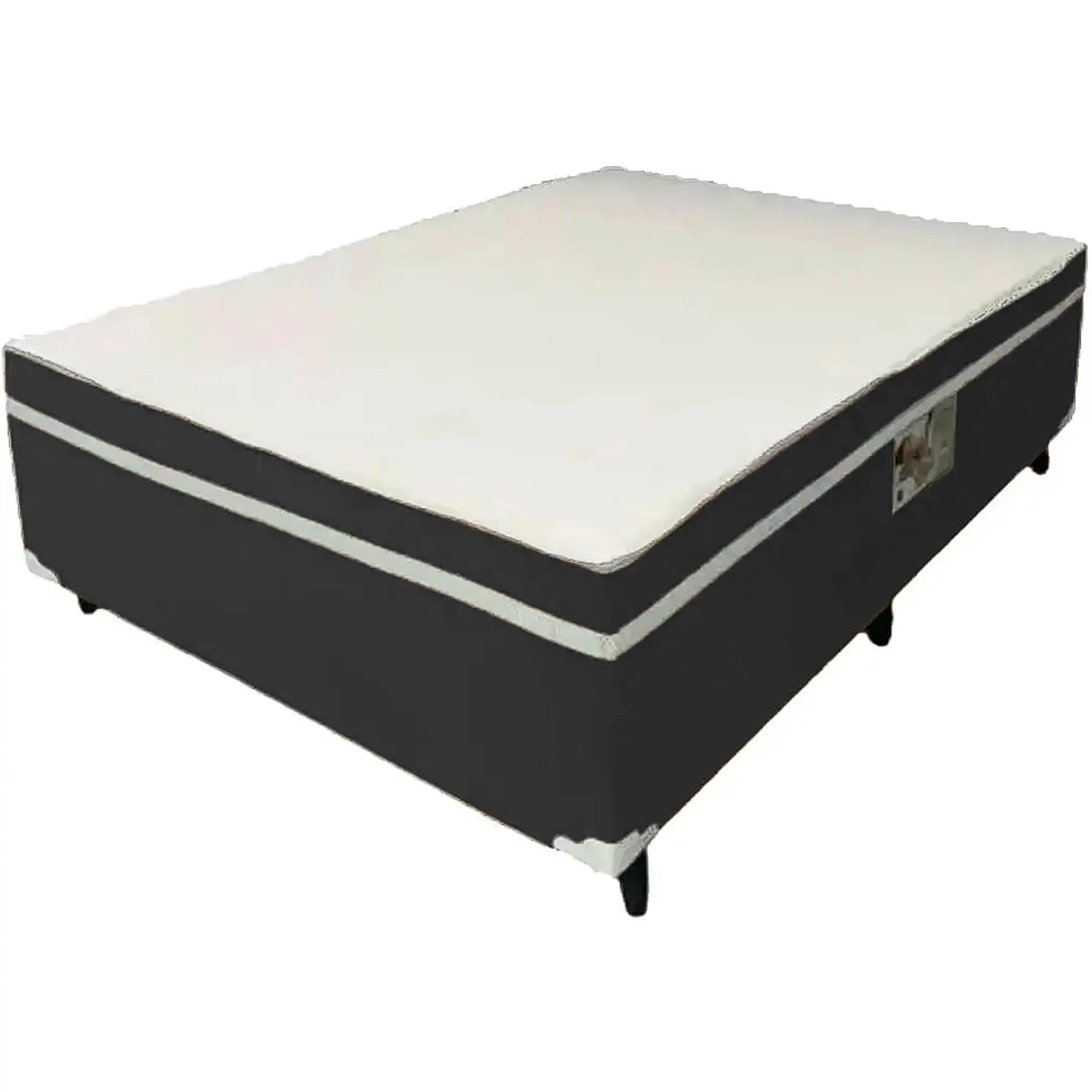 CAMA BOX CASAL DE MOLAS ENSACADAS D28