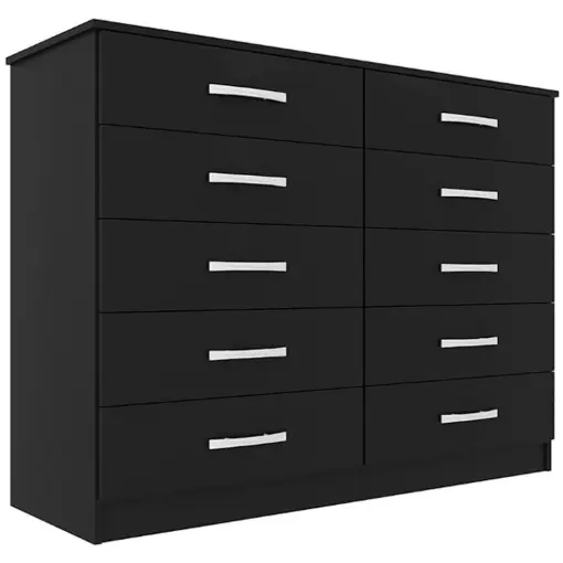 Cômoda Austin 10 Gavetas Evidência Móveis