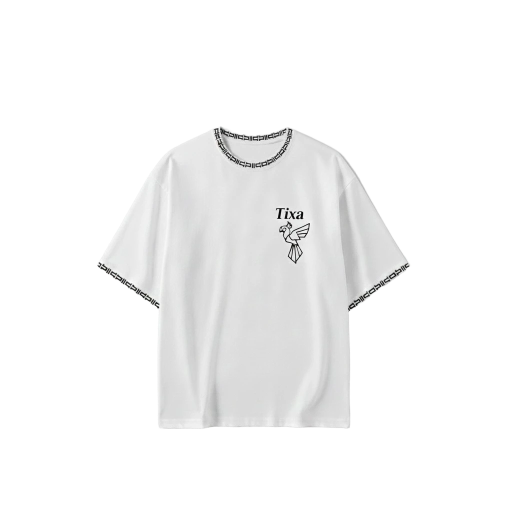 Camiseta blanca tradicional Tixa