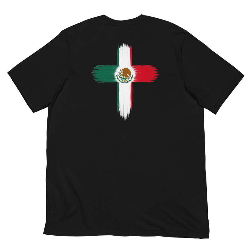 Mexico Christian T-Shirt, Mexican Soccer World Cup 2026 Camisa, Unisex Patriotic Faith Tee for Men & Women