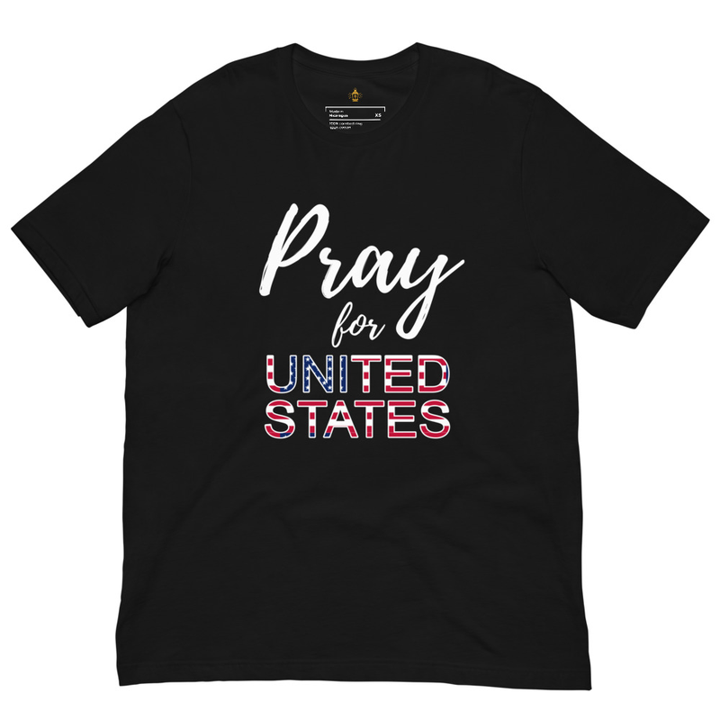 Pray for United States Christian T-Shirt, USA Soccer World Cup 2026 Faith Tee, Unisex for Men & Women