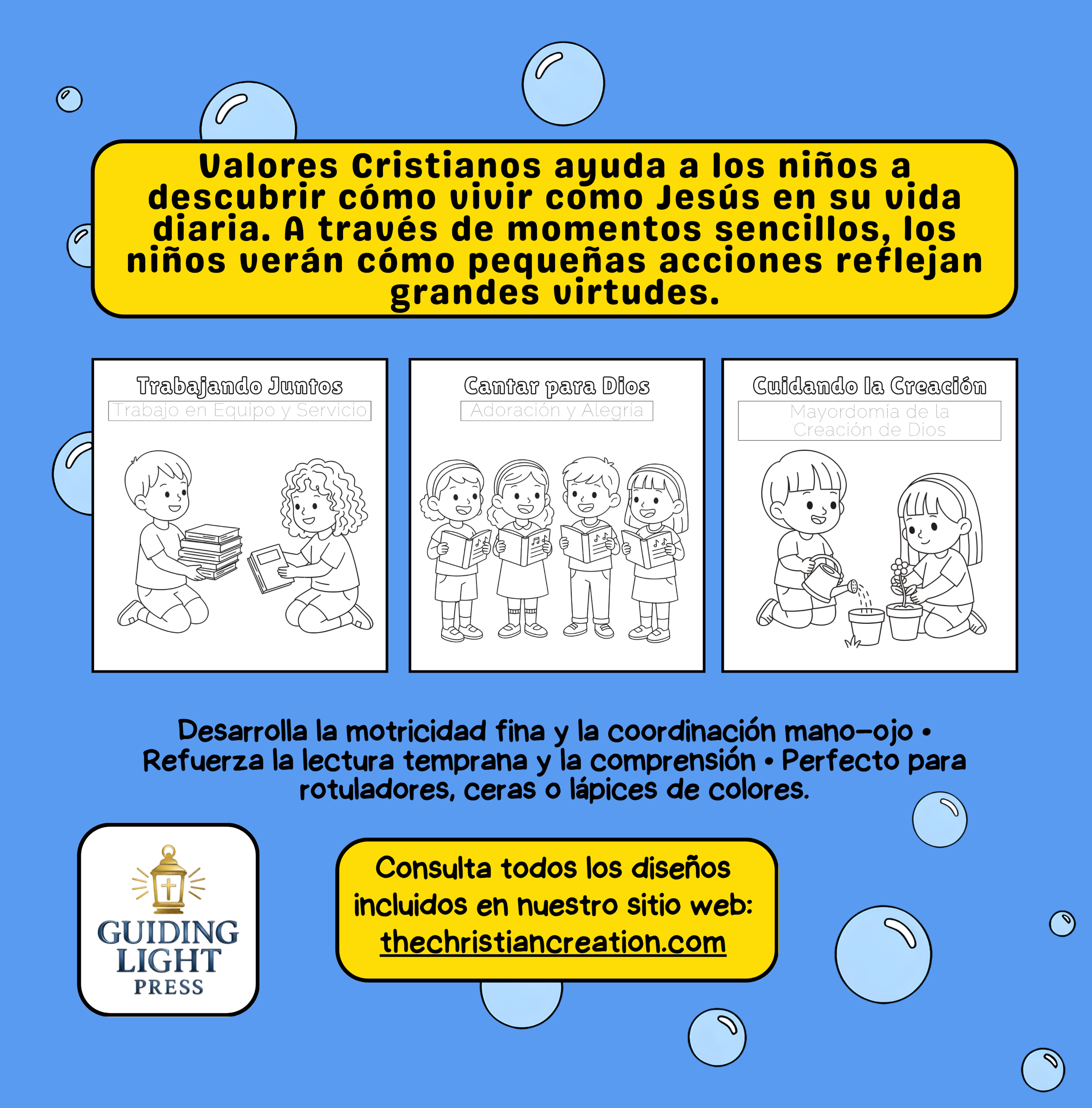 Valores Cristianos (3-4 Años)
