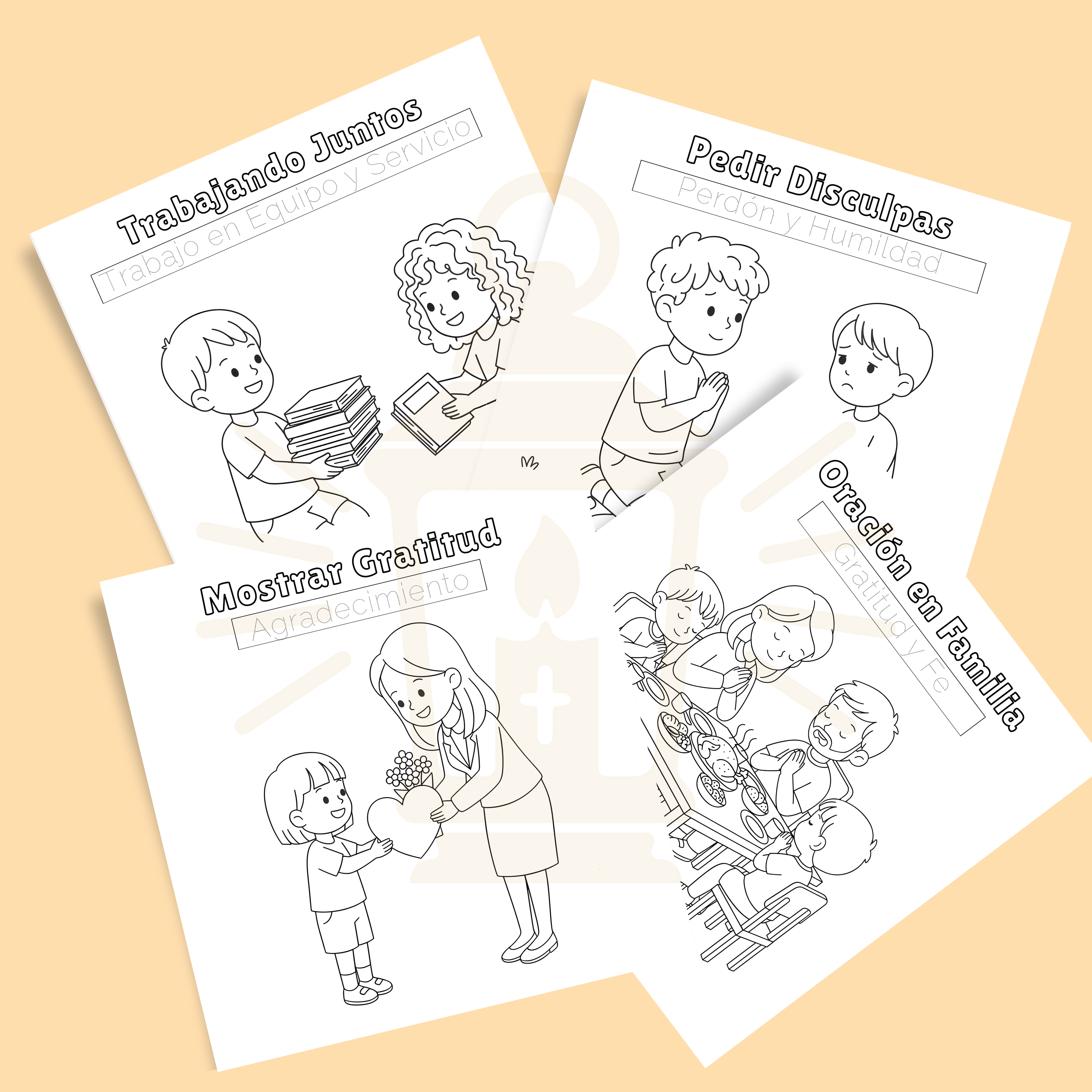 Valores Cristianos (3-4 Años)