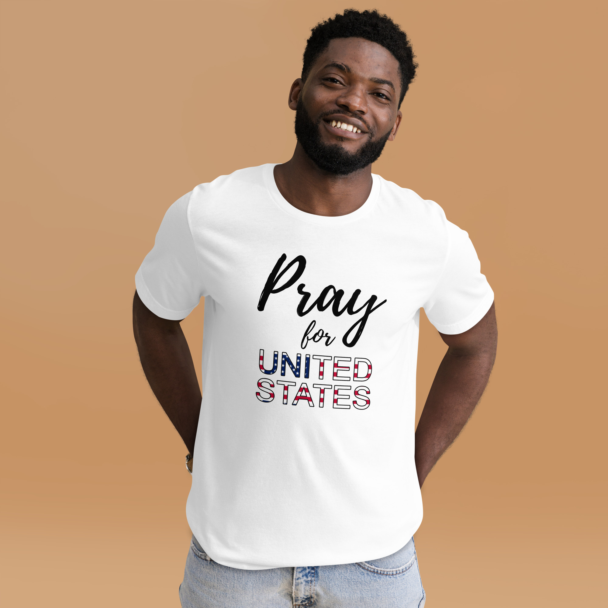 Pray for United States Christian T-Shirt, USA Soccer World Cup 2026 Faith Tee, Unisex for Men & Women