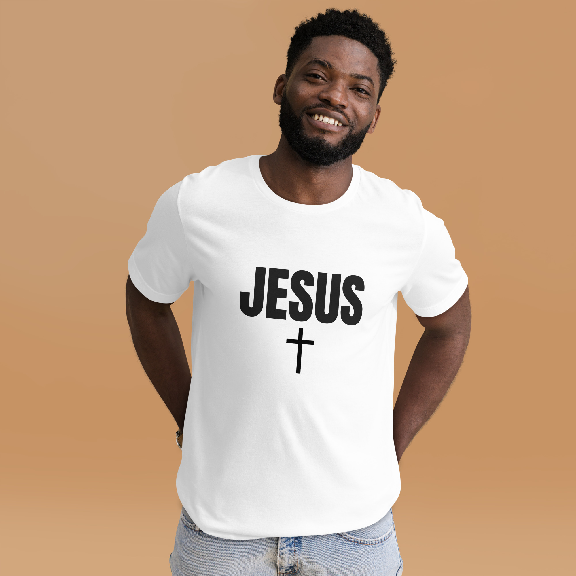 Jesus Christian T-Shirt, Faith Cross Bible Verse Tee, Unisex Christ Is King Apparel for Men & Women, Catholic Religious