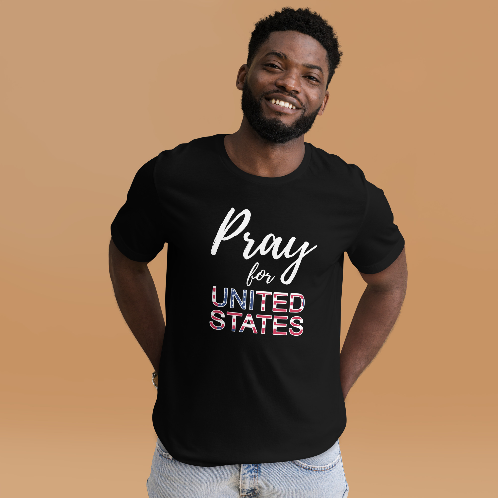 Pray for United States Christian T-Shirt, USA Soccer World Cup 2026 Faith Tee, Unisex for Men & Women