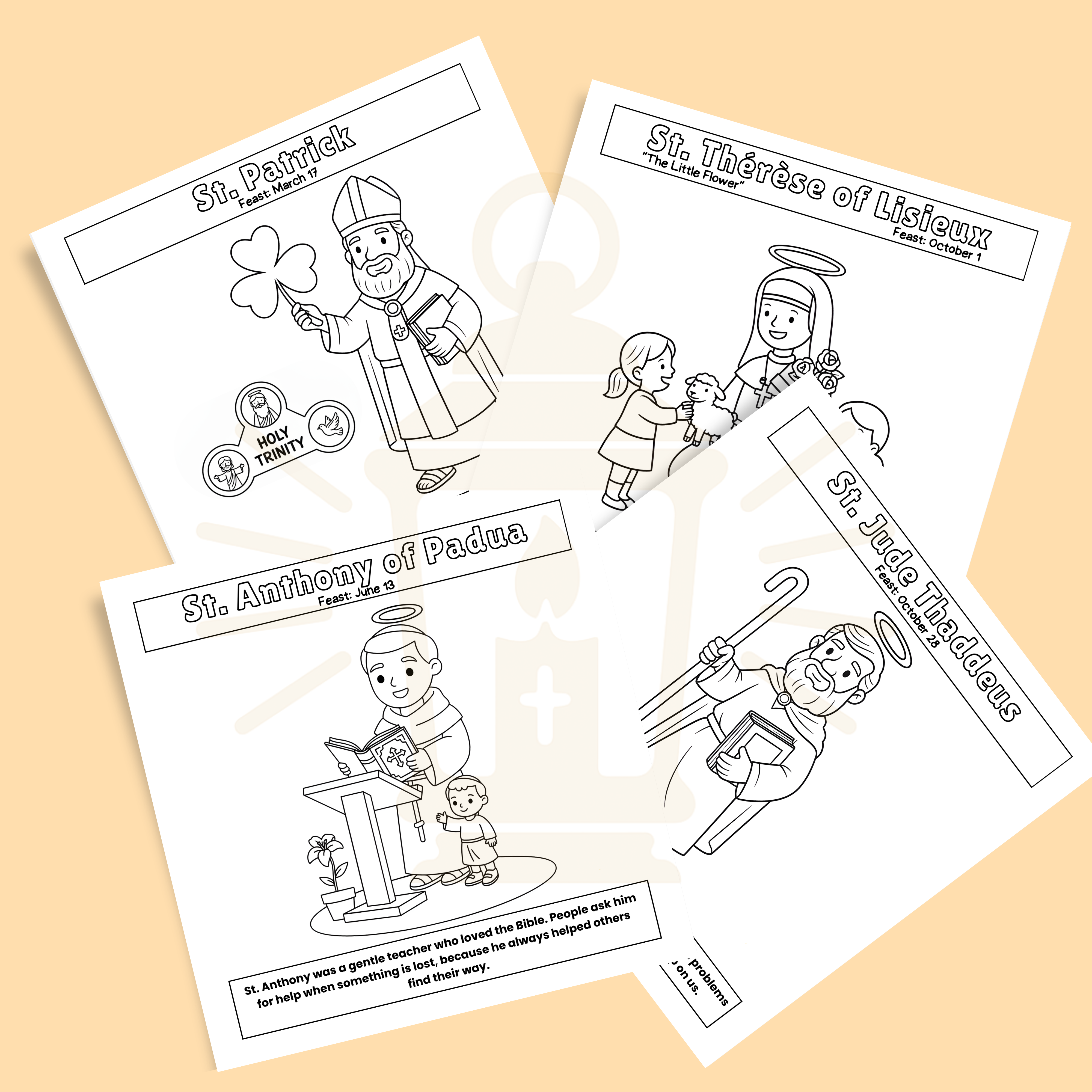 Little Saints & Holy Symbols (Ages 3-4)